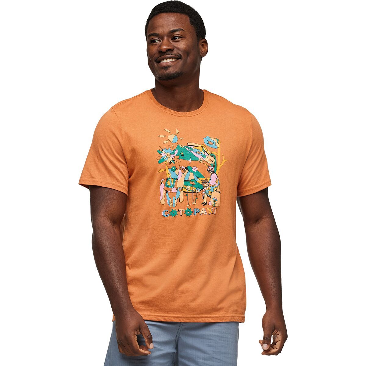 Cotopaxi Ecuadorian Days Organic T-Shirt - Men's Tamarindo, L