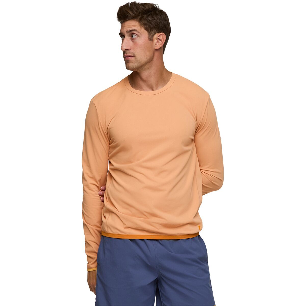Image of Cotopaxi Sombra Long-Sleeve Sun Shirt - Men's Apricot, L