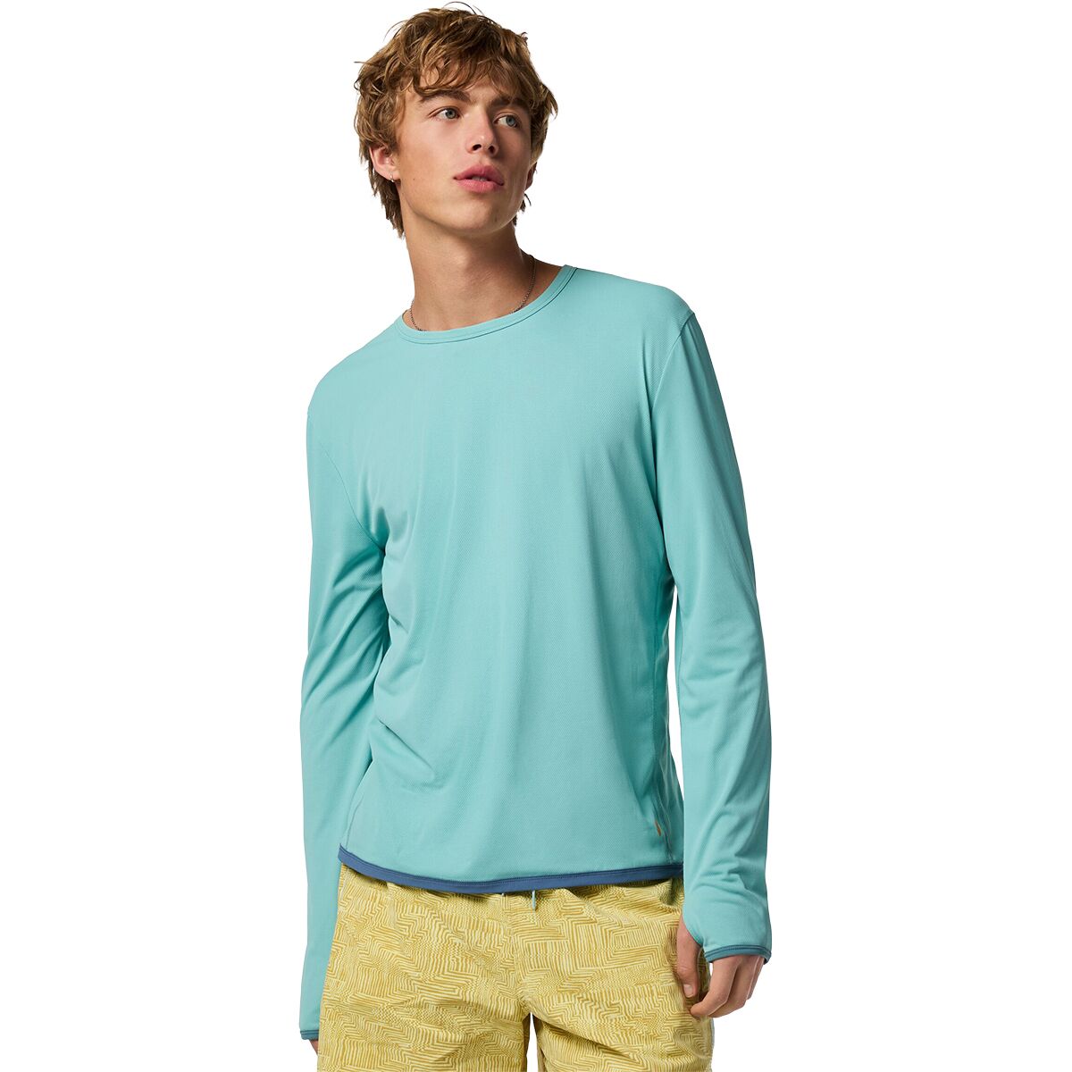 Image of Cotopaxi Sombra Long-Sleeve Sun Shirt - Men's Tide Pool, XXL