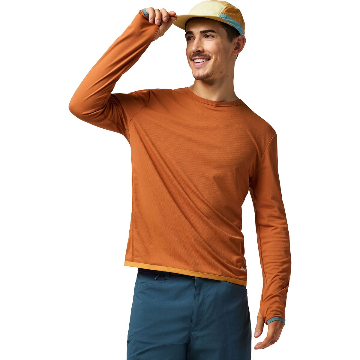 Image of Cotopaxi Sombra Long-Sleeve Sun Shirt - Men's Whiskey, L