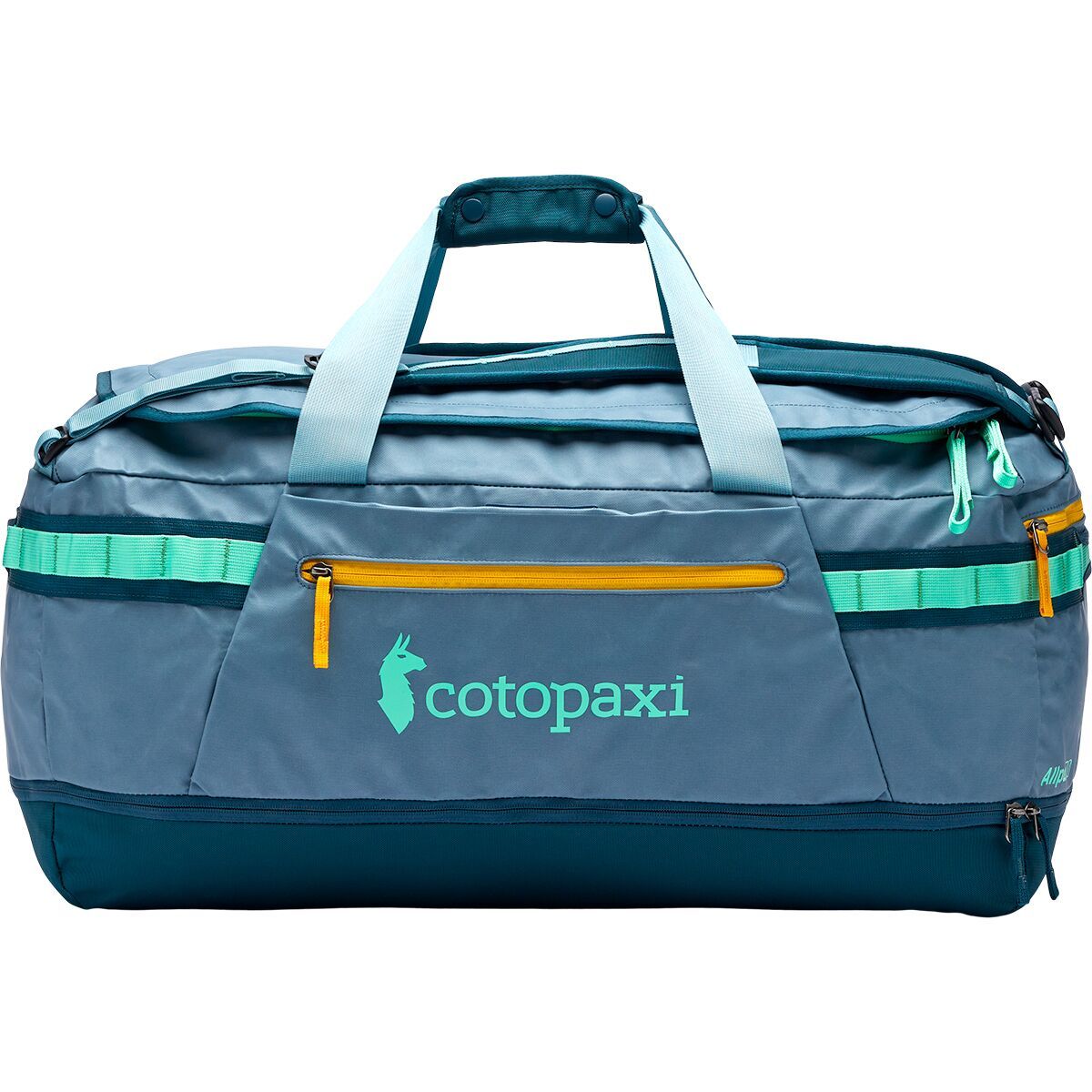 Cotopaxi Allpa 70L Duffel Bag Blue Spruce/Abyss, One Size