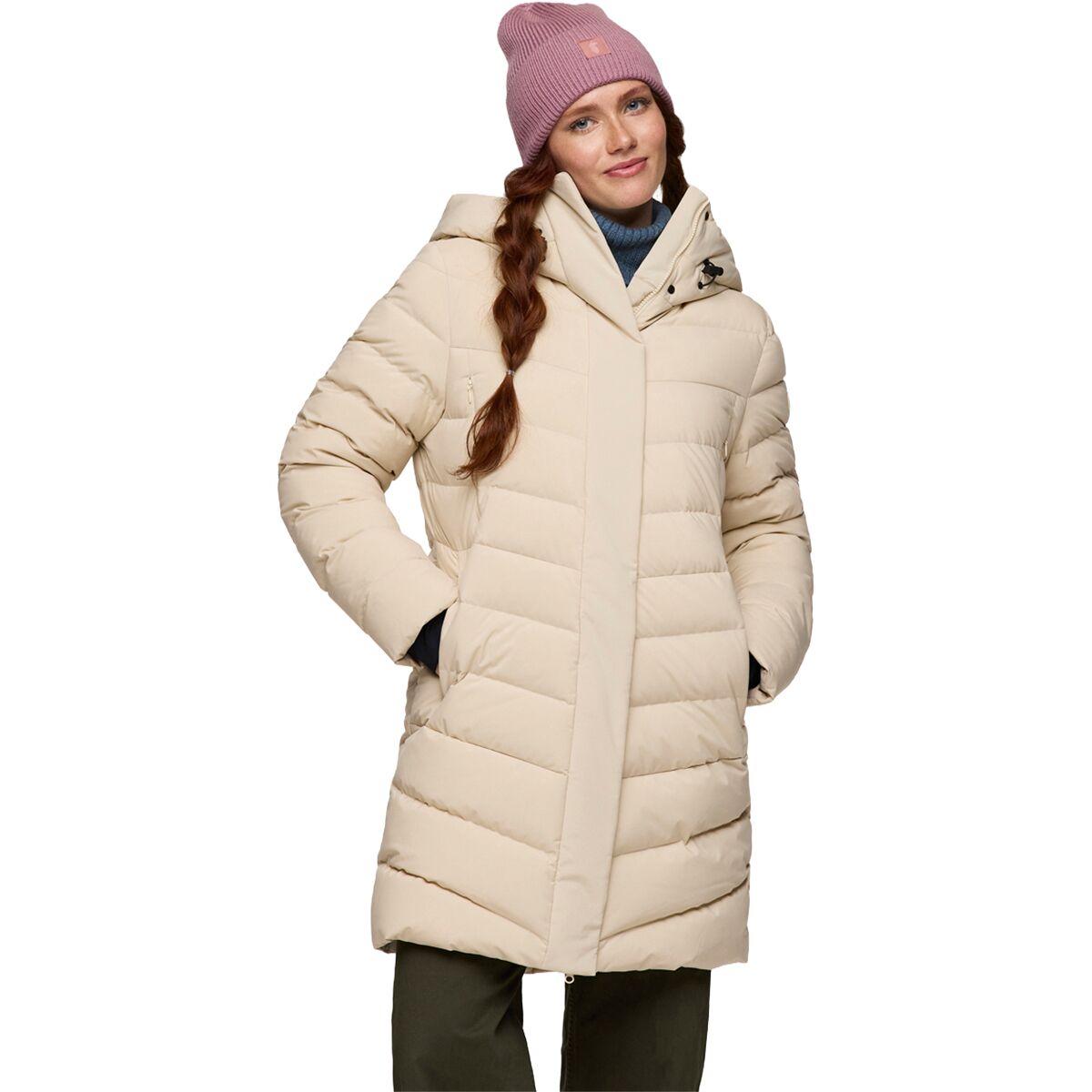 Image of Cotopaxi Alivio Down Parka - Women's Cream, XL