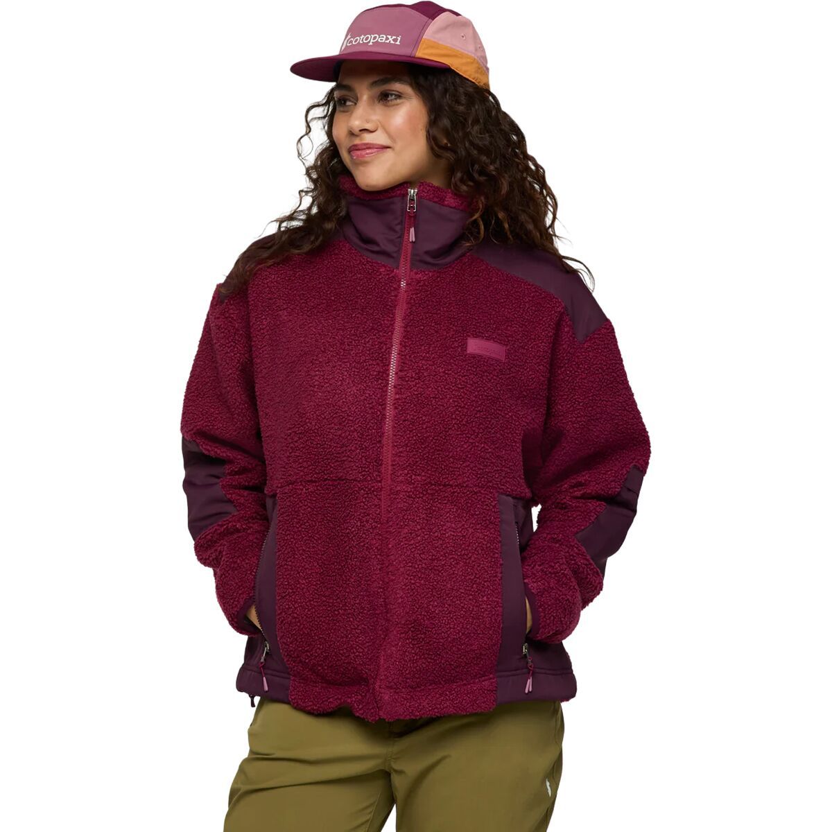 Image of Cotopaxi Bacano Fleece Jacket - Women's Jam/Blackberry, XL