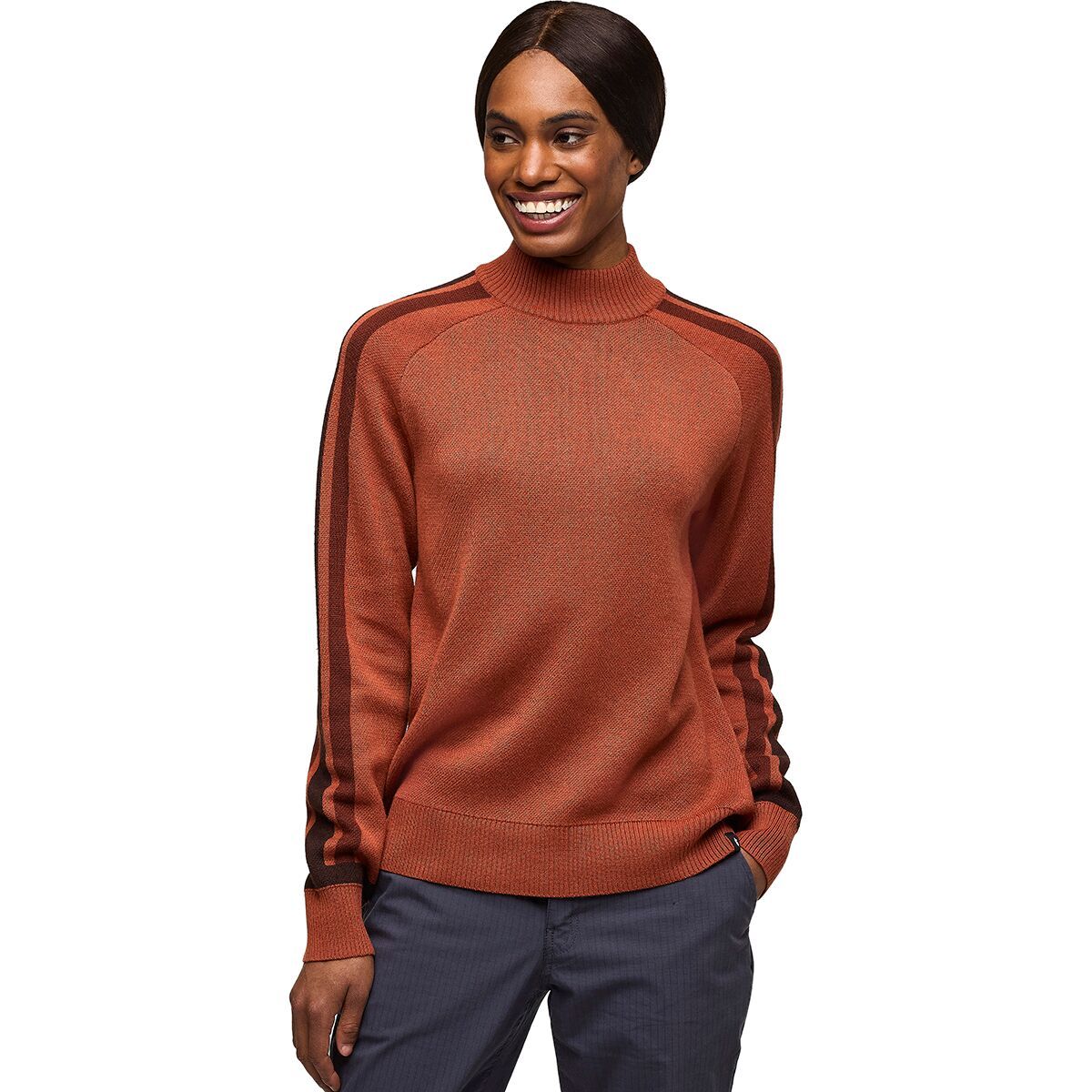 Cotopaxi Libre Mock Sweater - Women's Faded Brick, S