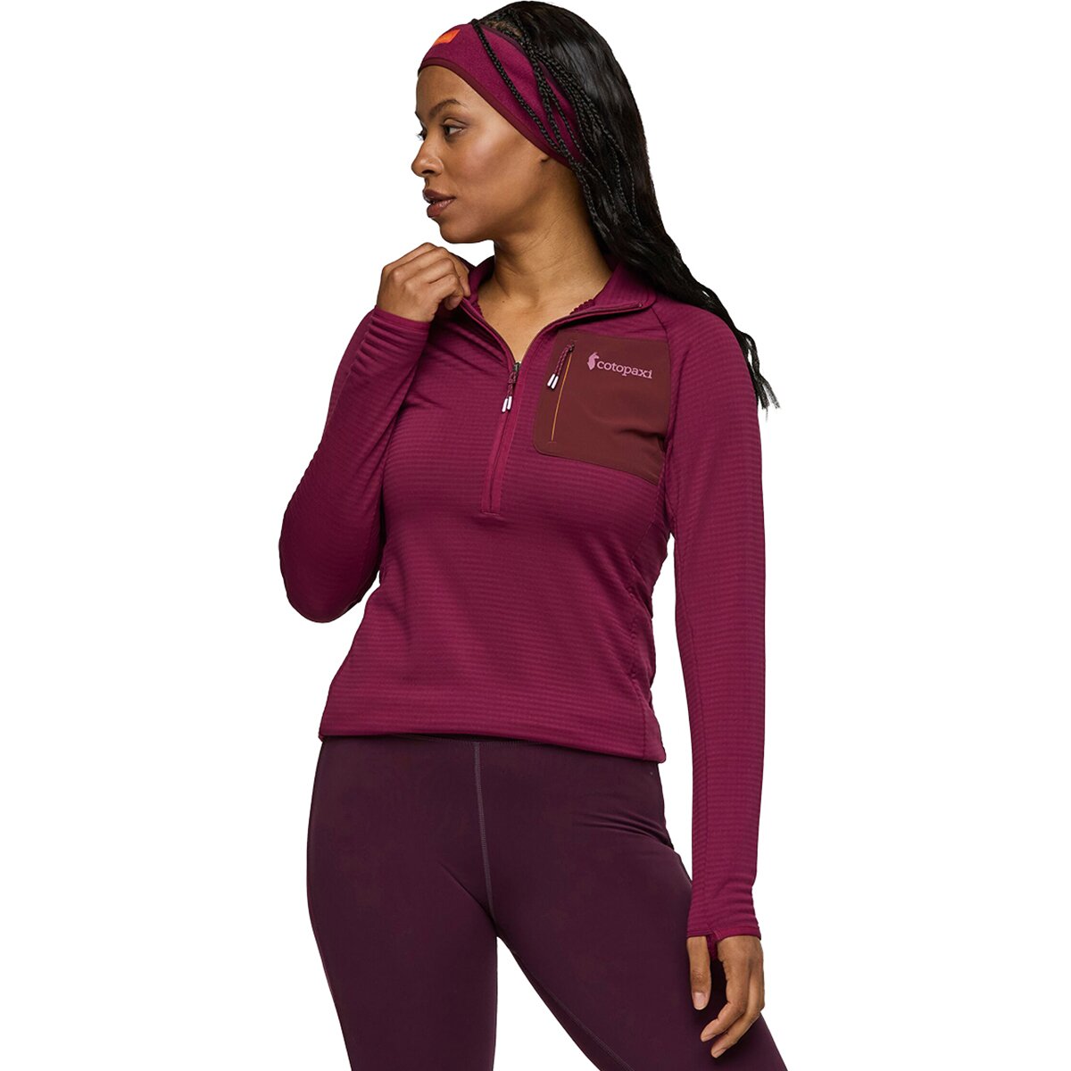 Image of Cotopaxi Otero Fleece 1/2-Zip Jacket - Women's Jam, M