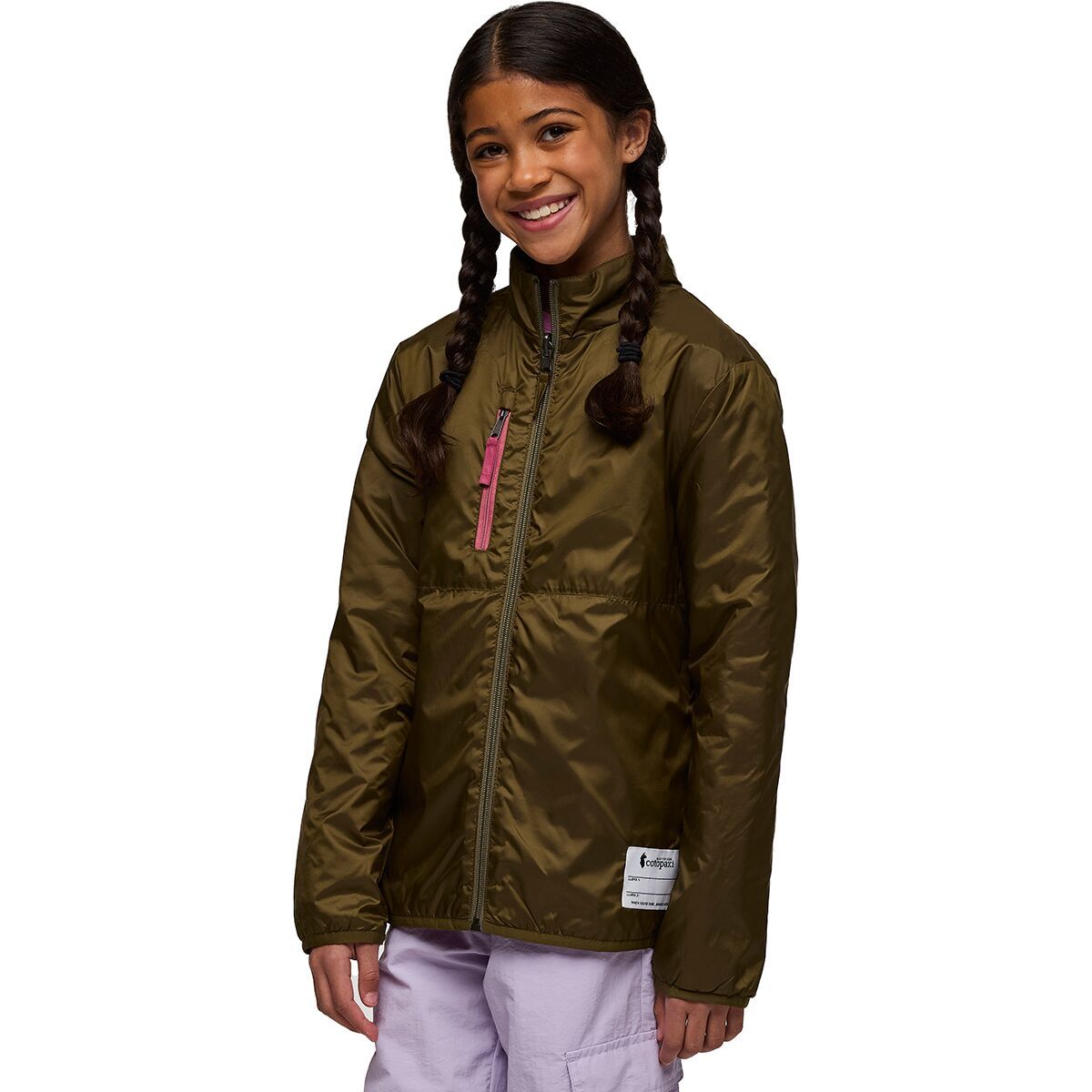 Image of Cotopaxi Capa Insulated Jacket - Kids' Live Oak/Sangria, M