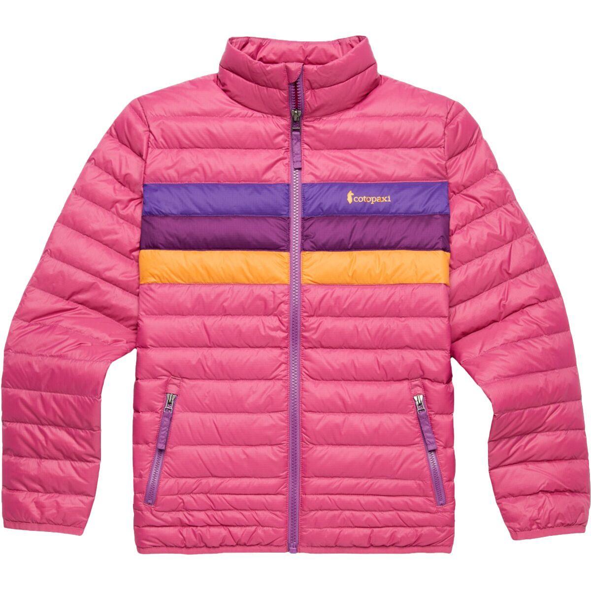 Cotopaxi Fuego Down Jacket - Kids' Sangria Stripes, L