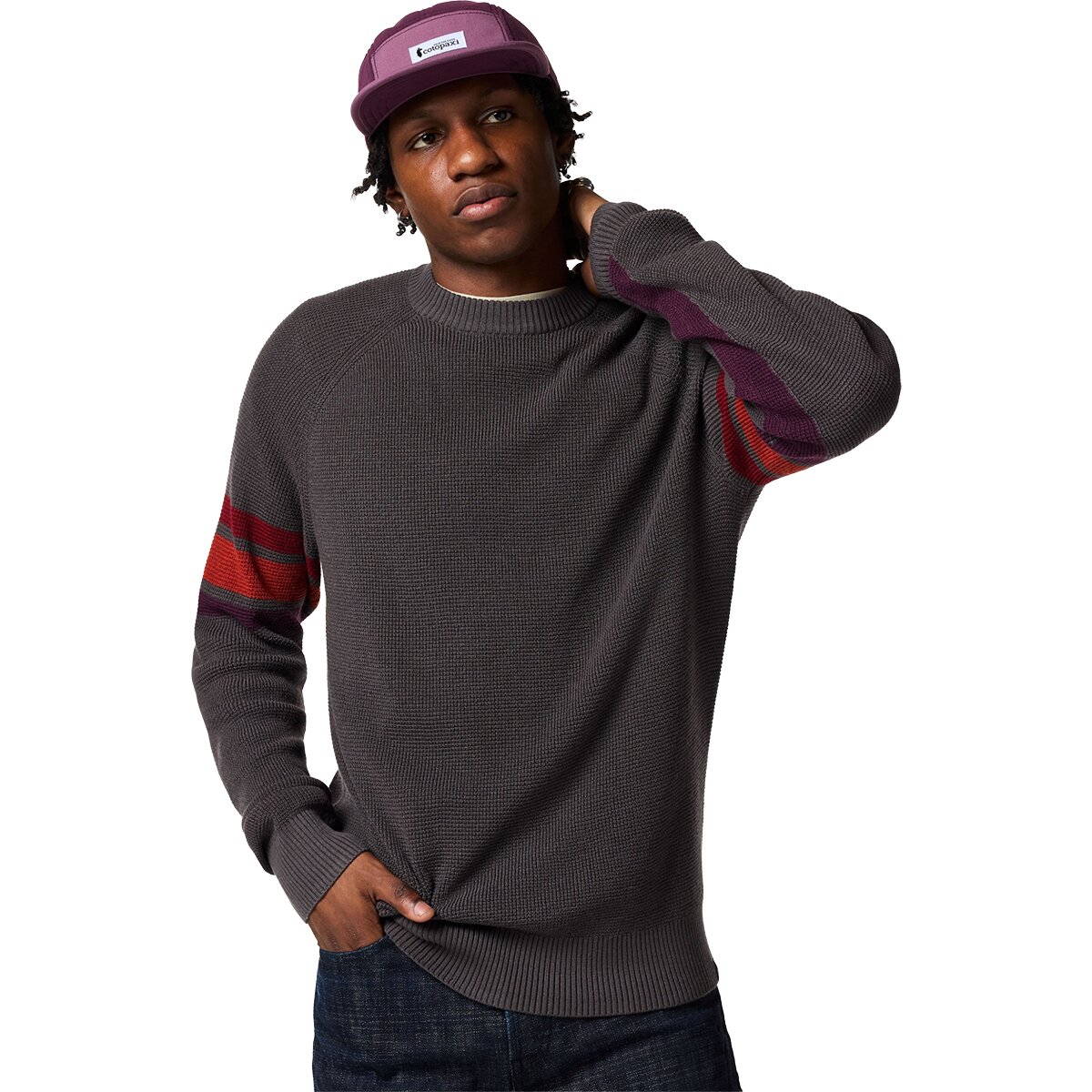 Image of Cotopaxi Libre Waffle Crew Sweater - Men's Cinder, M