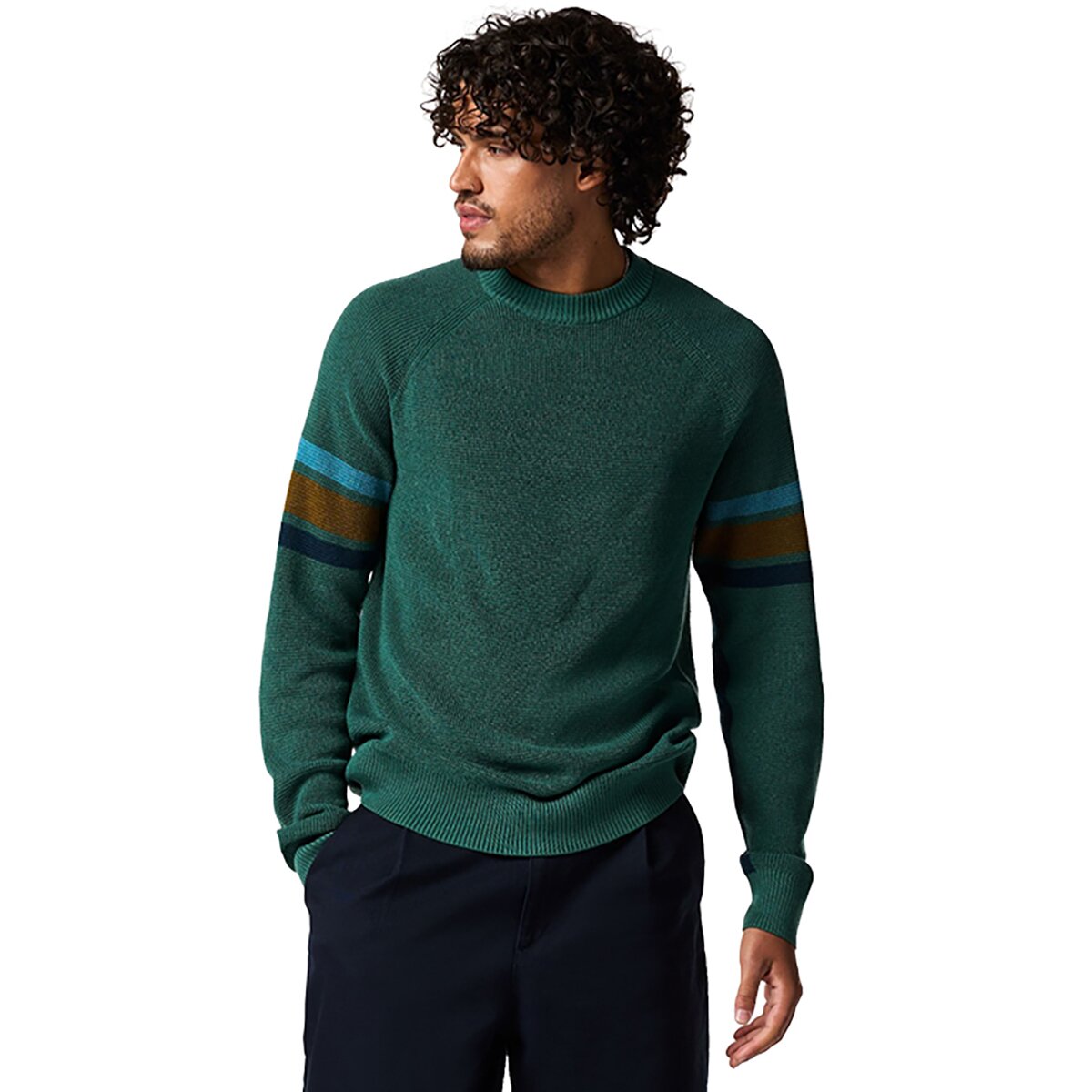 Image of Cotopaxi Libre Waffle Crew Sweater - Men's Juniper, L