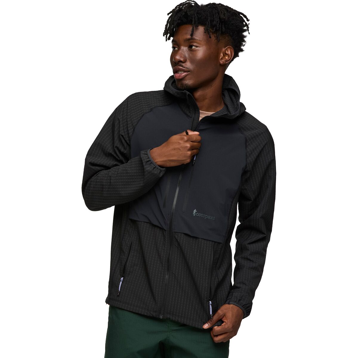 Image of Cotopaxi Yermo Hooded Jacket - Men's Cotopaxi Black, L