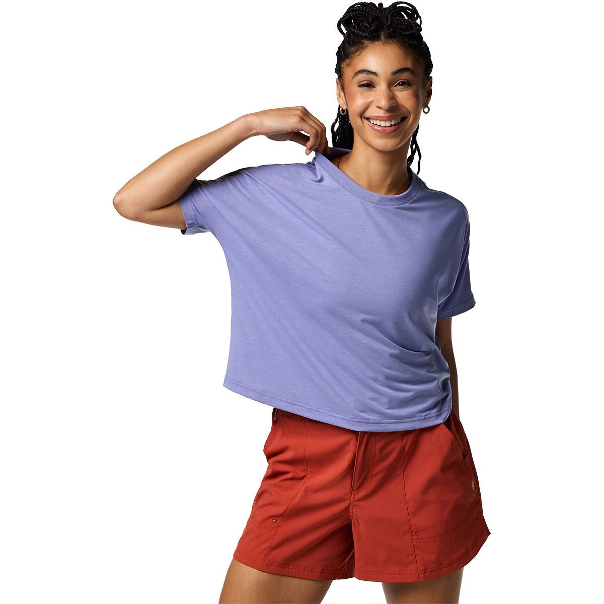 Image of Cotopaxi Empaca Boxy T-Shirt - Women's Aster, L