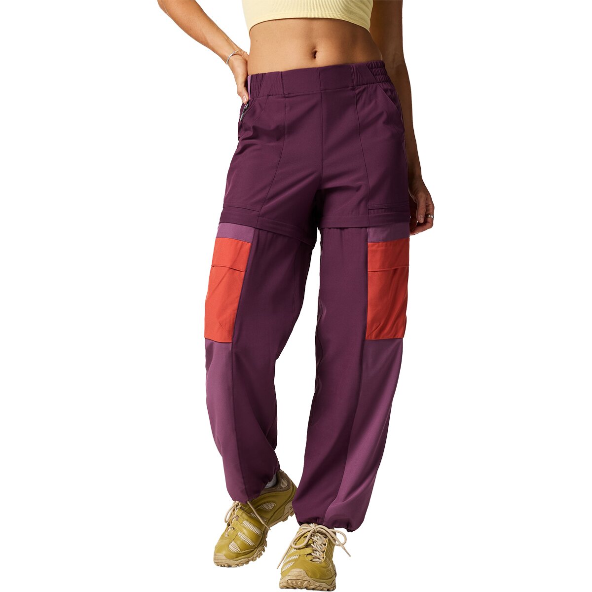 Image of Cotopaxi Losdos Zip-Off Pant - Women's Acai and Mystic, XS