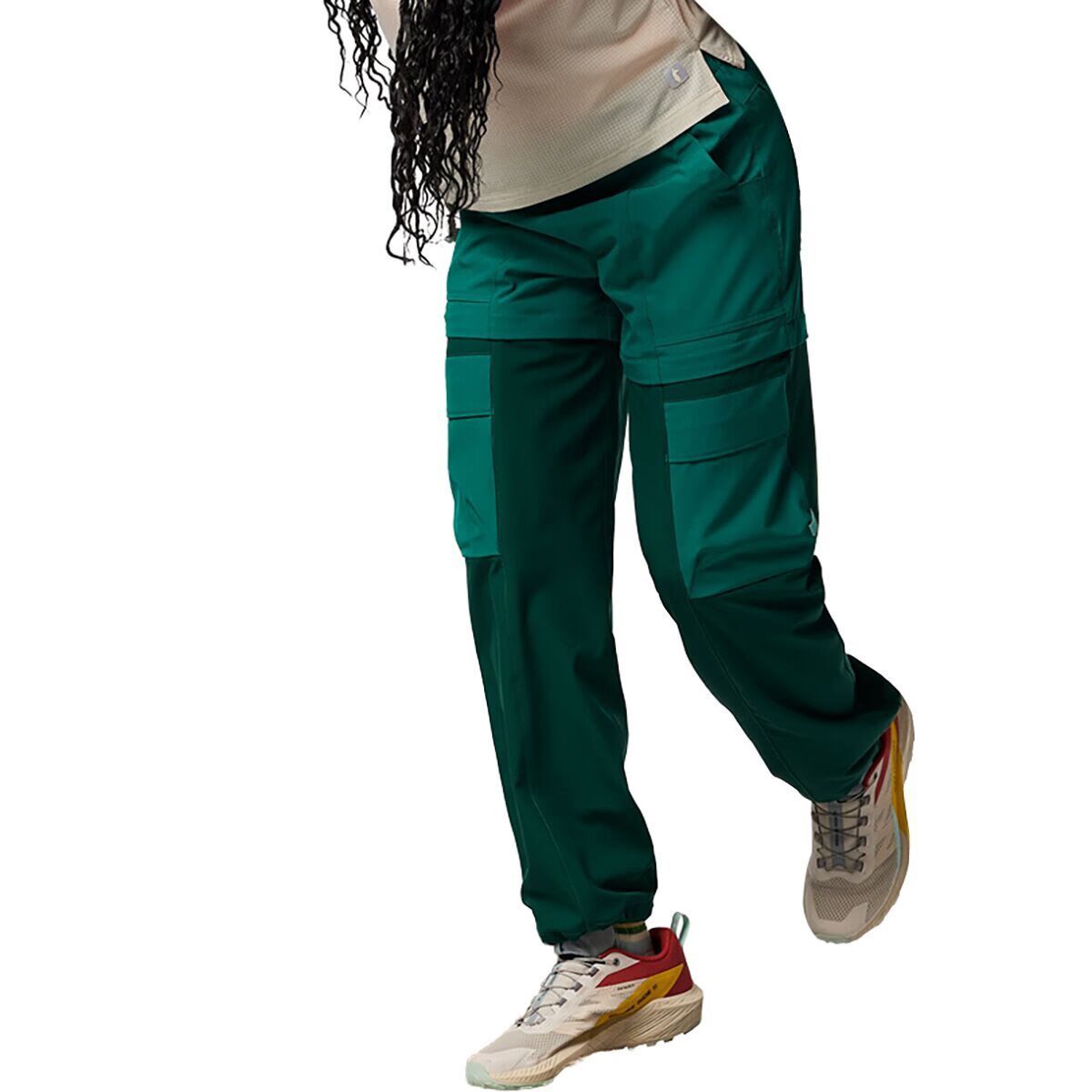Image of Cotopaxi Losdos Zip-Off Pant - Women's Malachite and Kale, XL