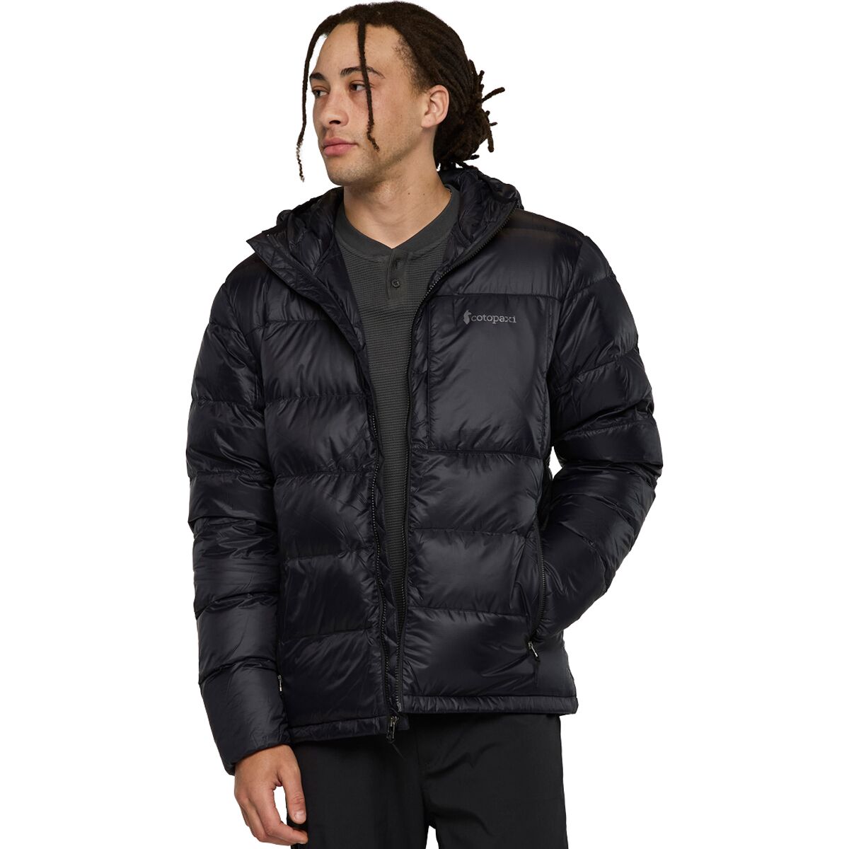 Image of Cotopaxi Fuego Max Down Hooded Jacket - Men's Cotopaxi Black, XXL