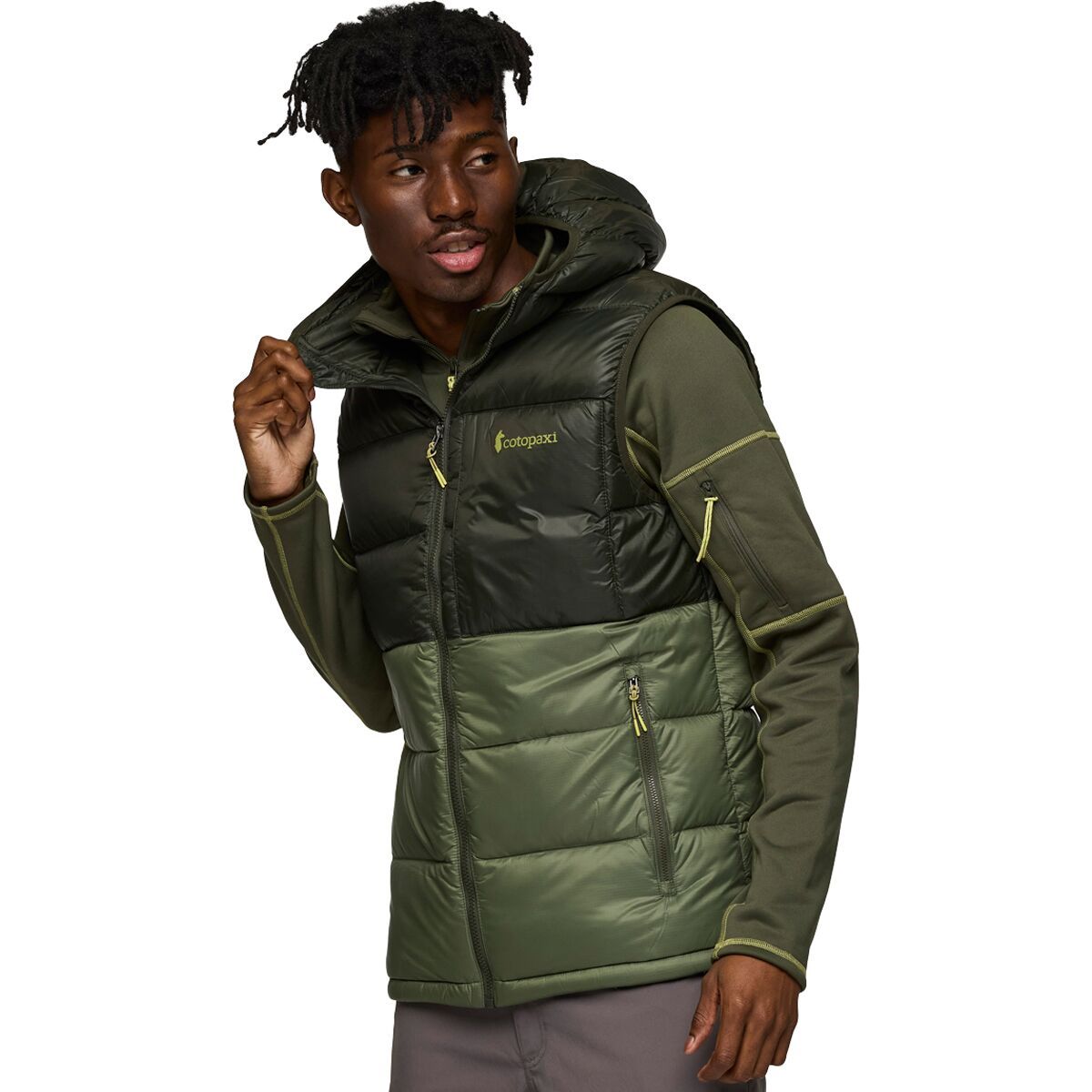 Cotopaxi Fuego Max Down Vest - Men's Woods/Fatigue, XXL