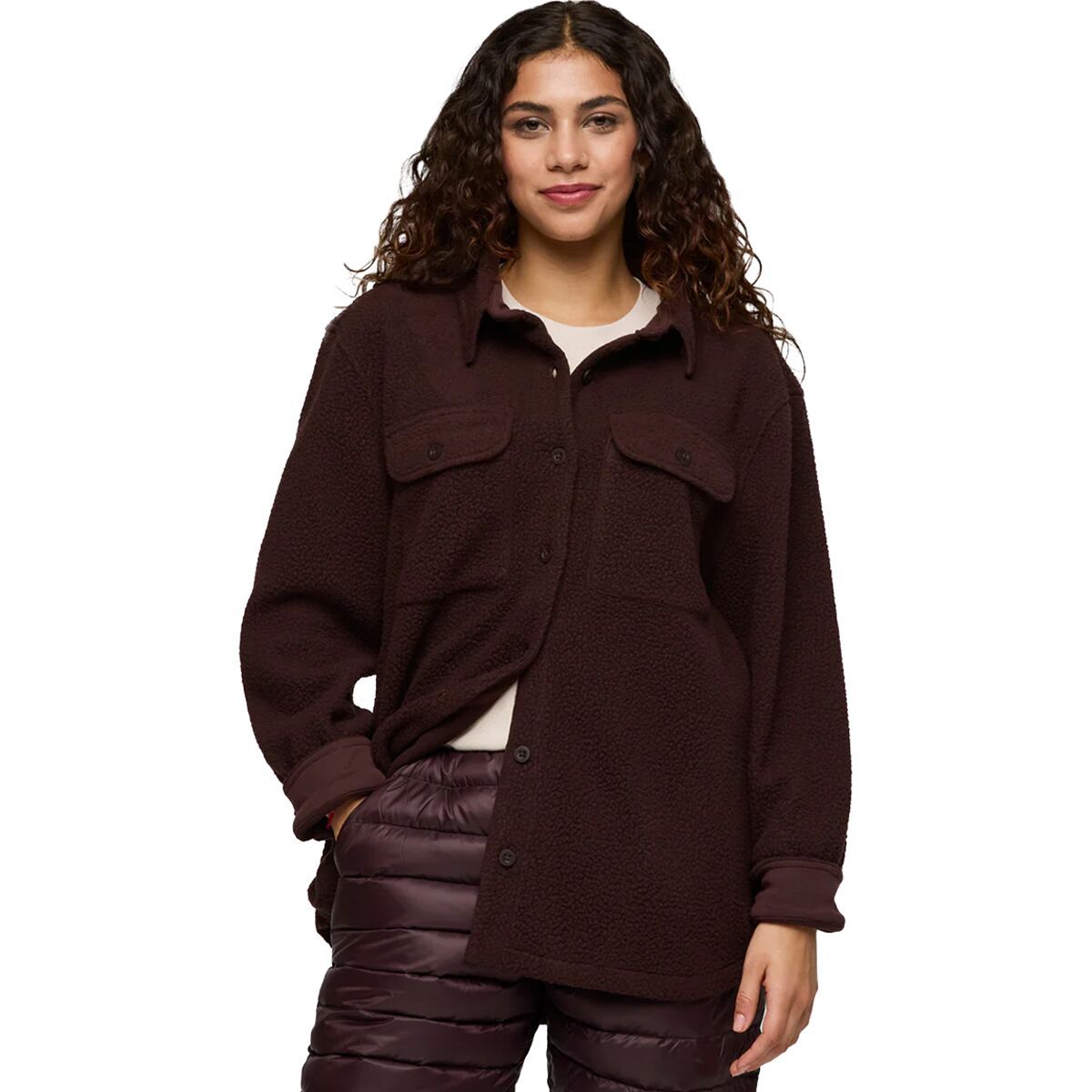 Image of Cotopaxi Cameta Shacket - Women's Coffee, M
