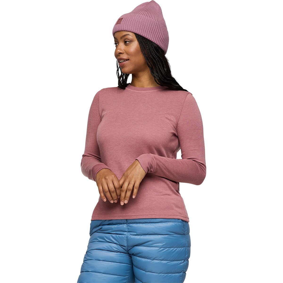 Image of Cotopaxi Perenne Long-Sleeve Shirt - Women's Dusty Rose, S
