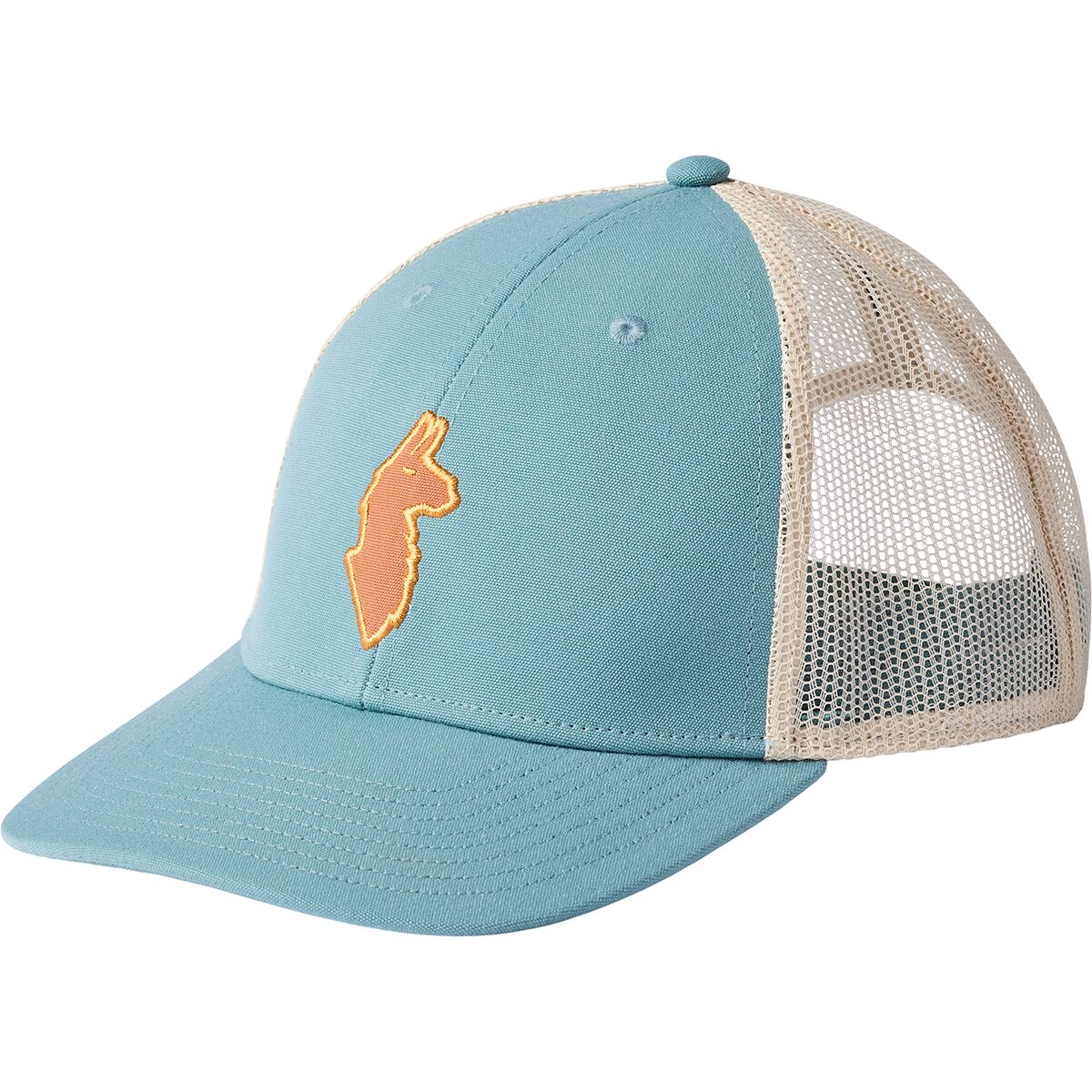 Image of Cotopaxi Llama Trucker Hat Everglade, One Size