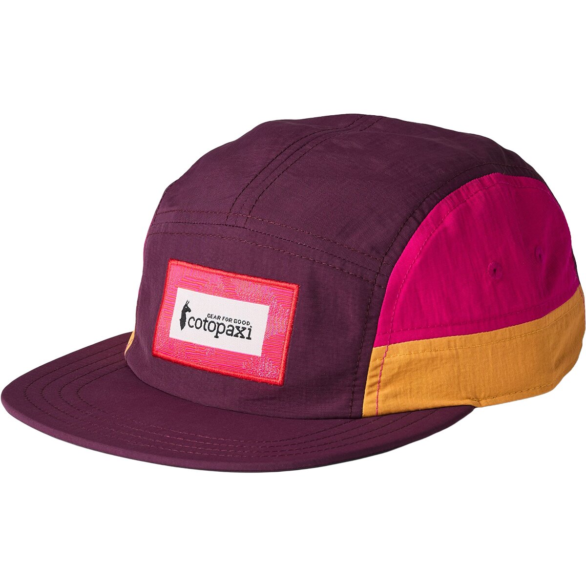 Image of Cotopaxi Zen Garden Tech 5-Panel Hat Acai, One Size