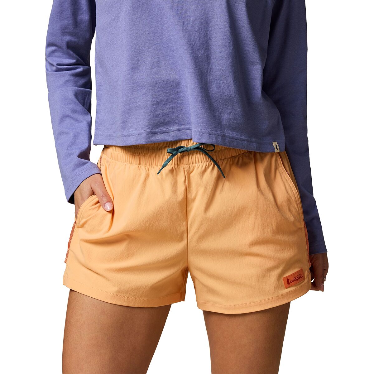 Image of Cotopaxi Brinco 3in Short - Women's Cantaloupe, L
