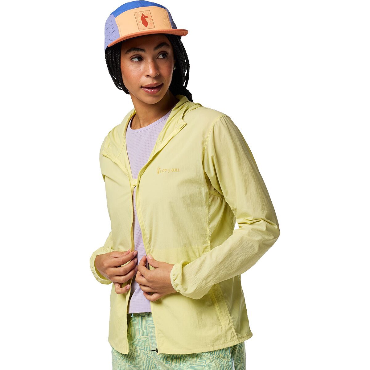 Image of Cotopaxi Pacaya Lite Hooded Jacket - Women's Honeydew, M
