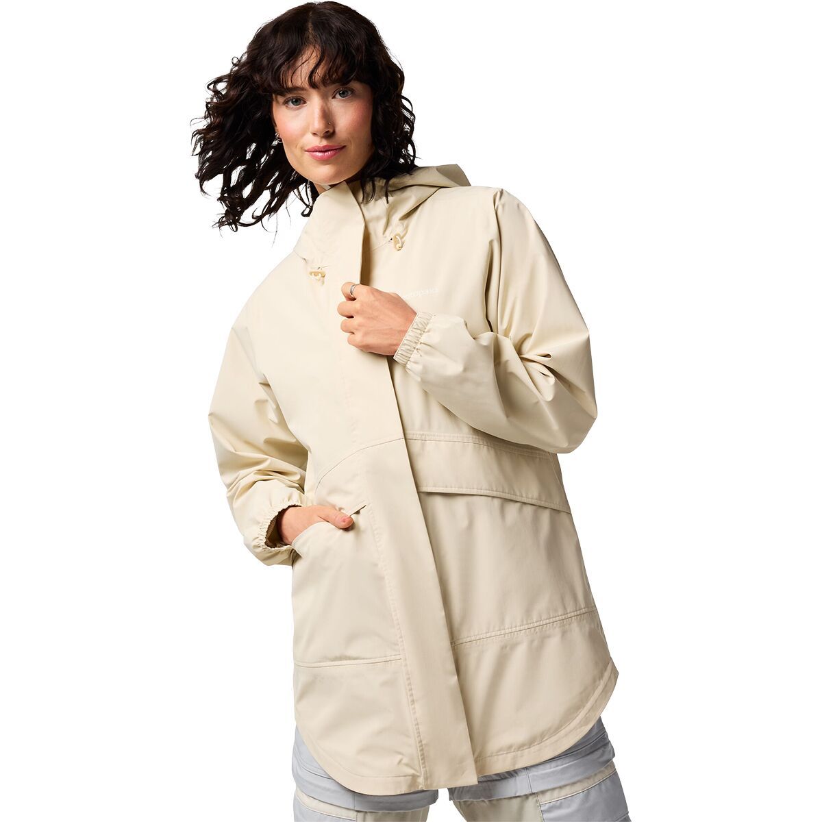Image of Cotopaxi Rayu Rain Parka - Women's Cream, S
