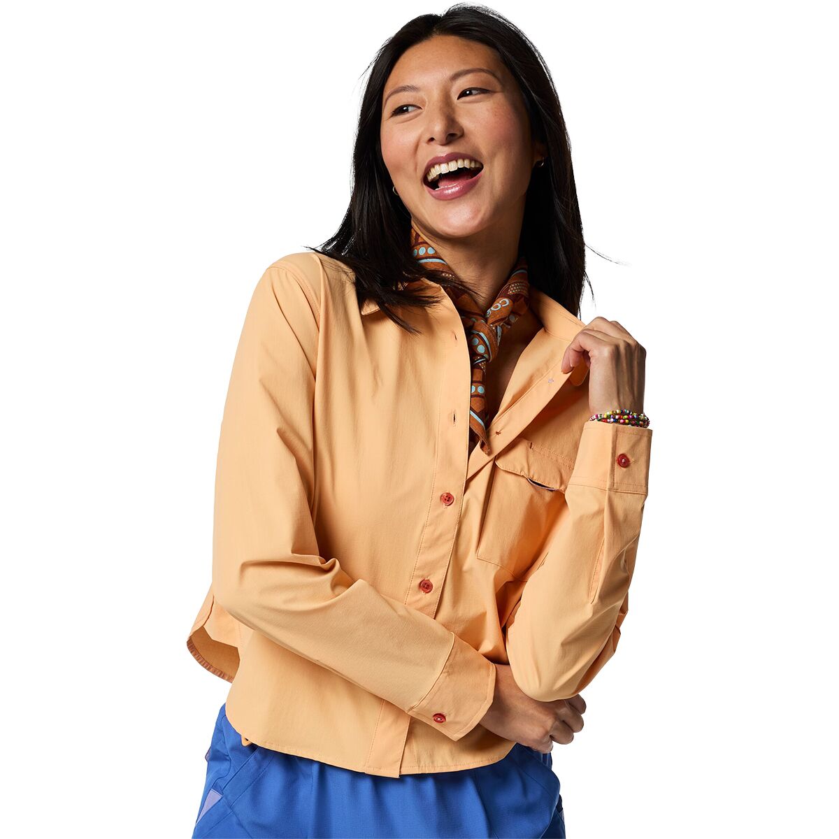 Cotopaxi Cotopaxi Solta Long-Sleeve Sun Shirt - Women's Cantaloupe, XL
