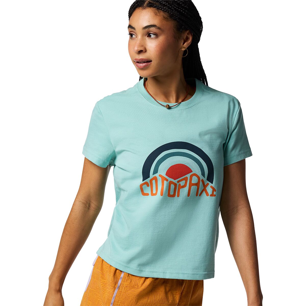 Cotopaxi Cotopaxi Sunset Embers T-Shirt - Women's Tide Pool, S