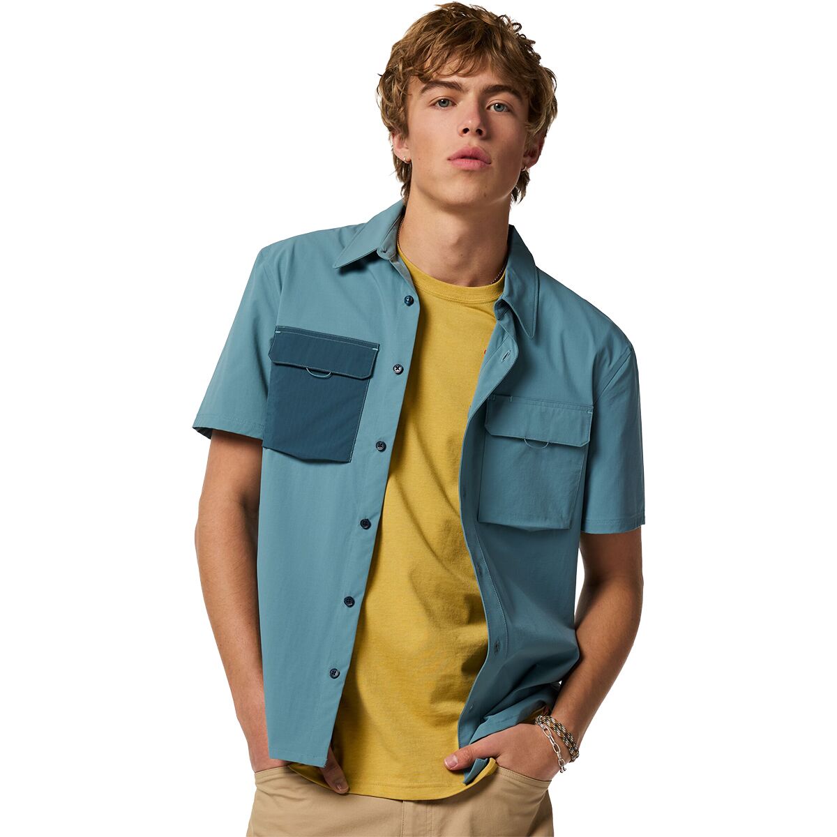 Cotopaxi Cotopaxi Solta Short-Sleeve Sun Shirt - Men's Everglade, L
