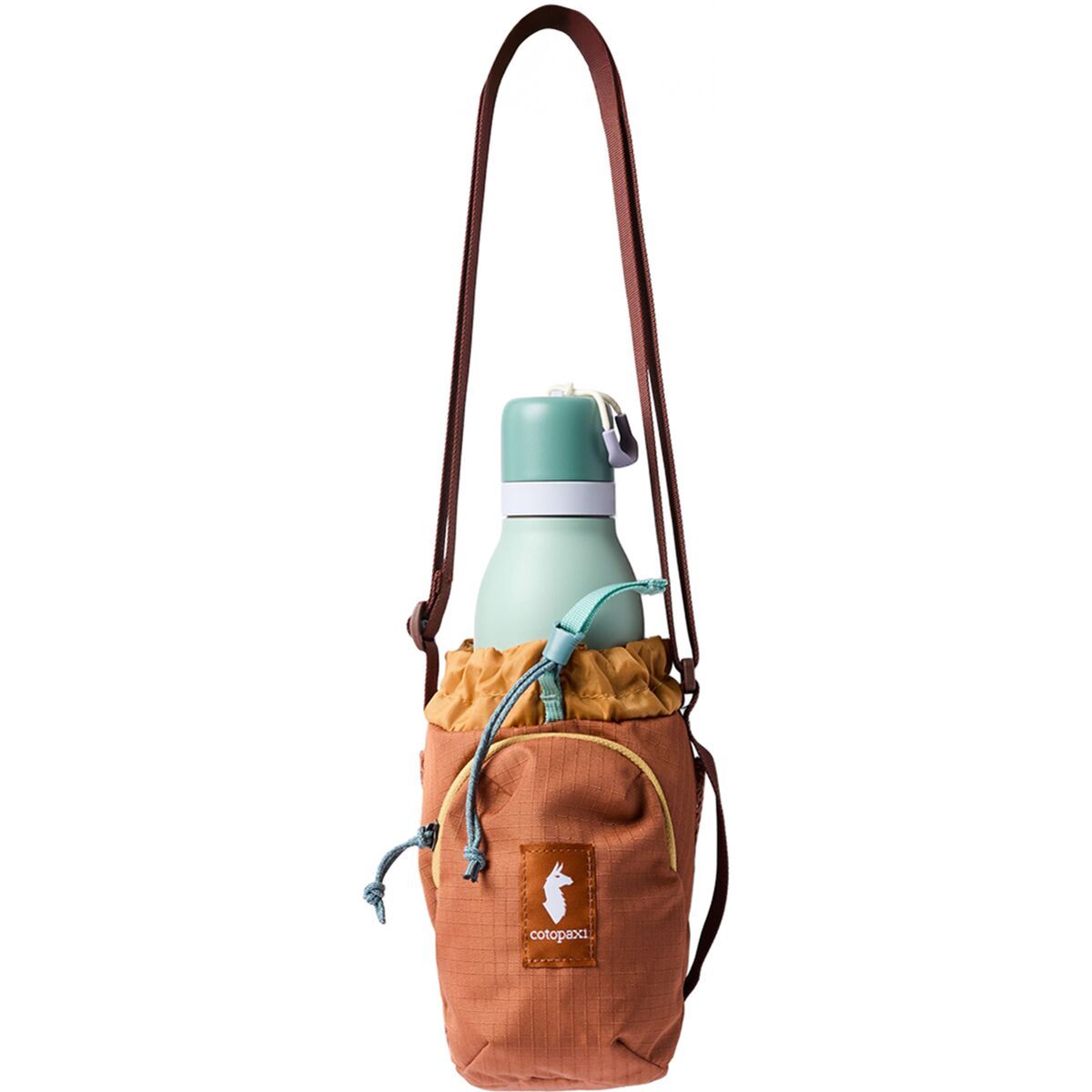 Cotopaxi Todo Water Bottle Sling Honeycomb and Whiskey