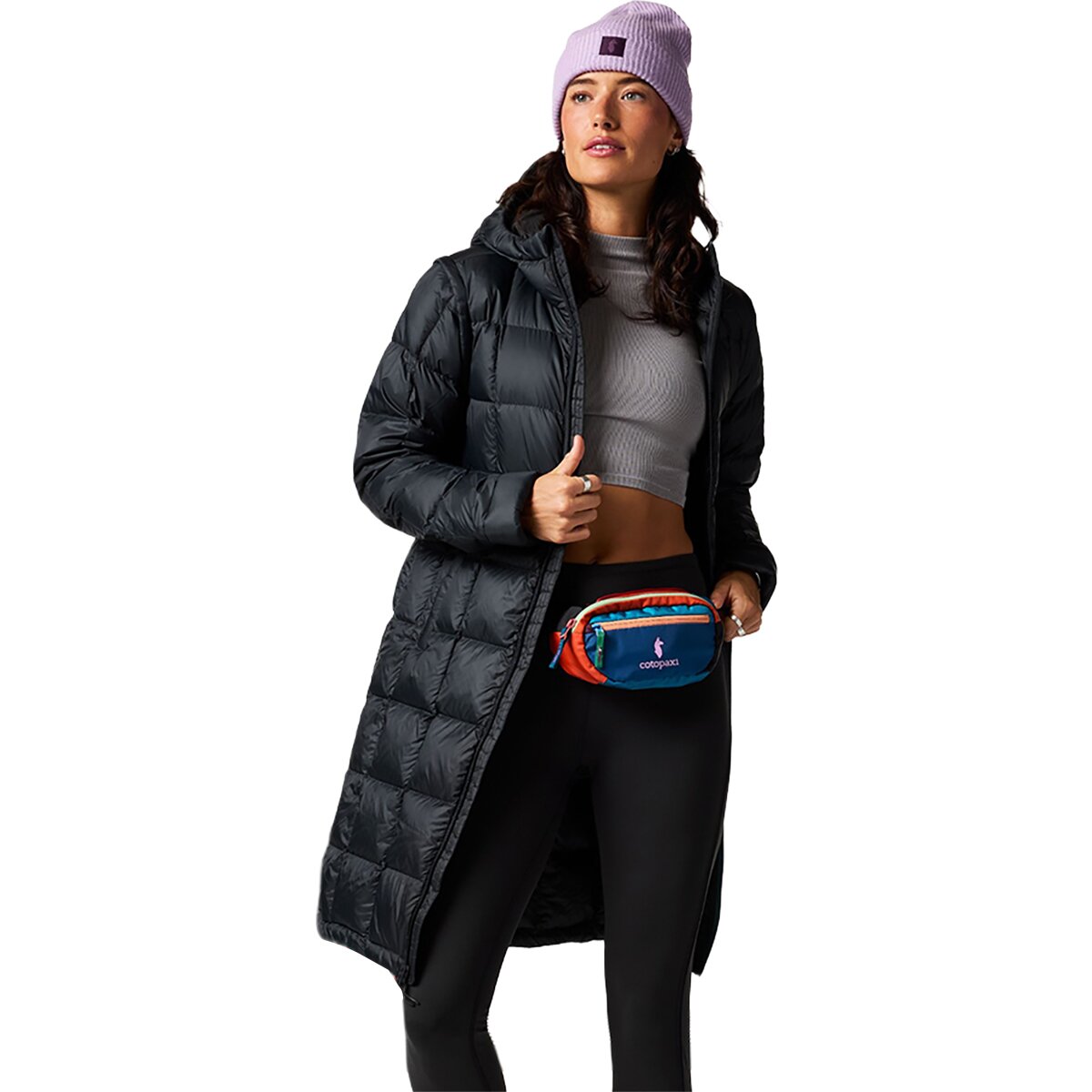 Image of Cotopaxi Repleto Down Convertible Parka - Women's Cotopaxi Black, L