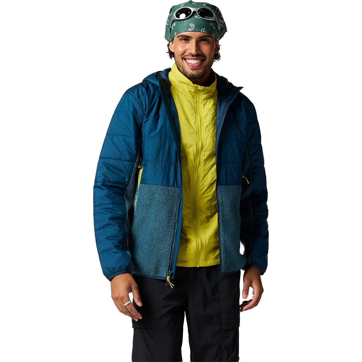 Image of Cotopaxi Trico 2.0 Hybrid Jacket - Men's Indigo and Ocean, M