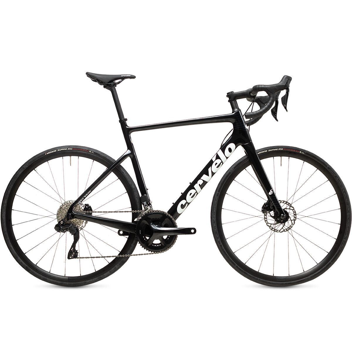 Image of Cervelo Caledonia 105 Di2 Road Bike Gloss Black, 48cm