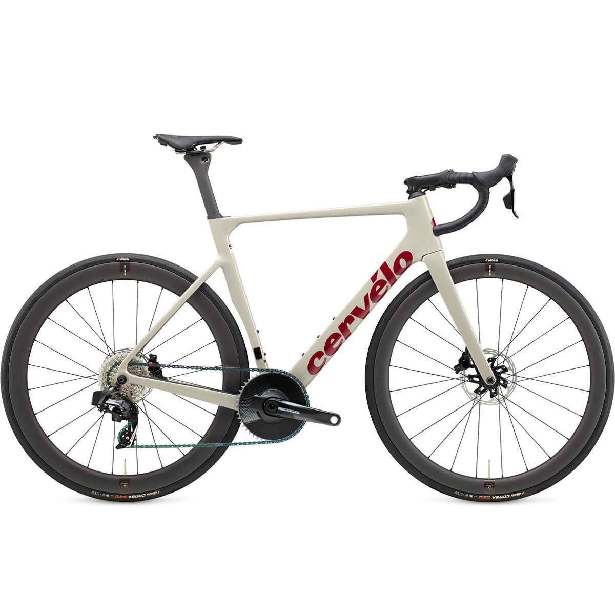 Image of Cervelo Soloist Force eTap AXS 1x Road Bike Dried Amaranth, 54cm
