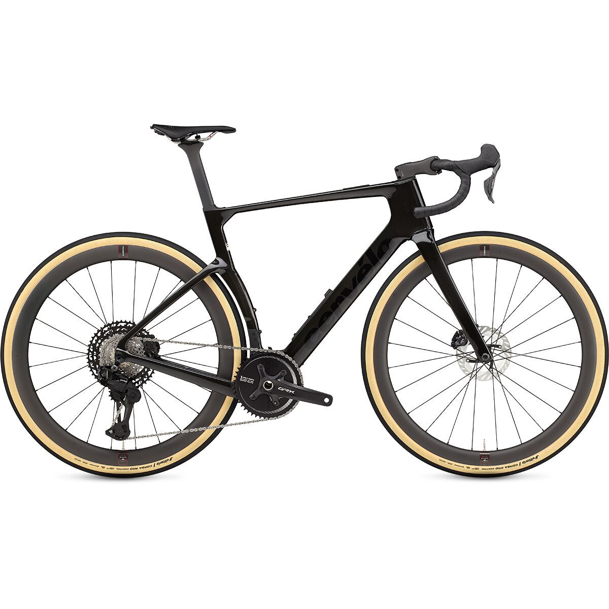 Image of Cervelo Aspero 5 GRX RX825 Di2 1x Gravel Bike Five Black, 56cm