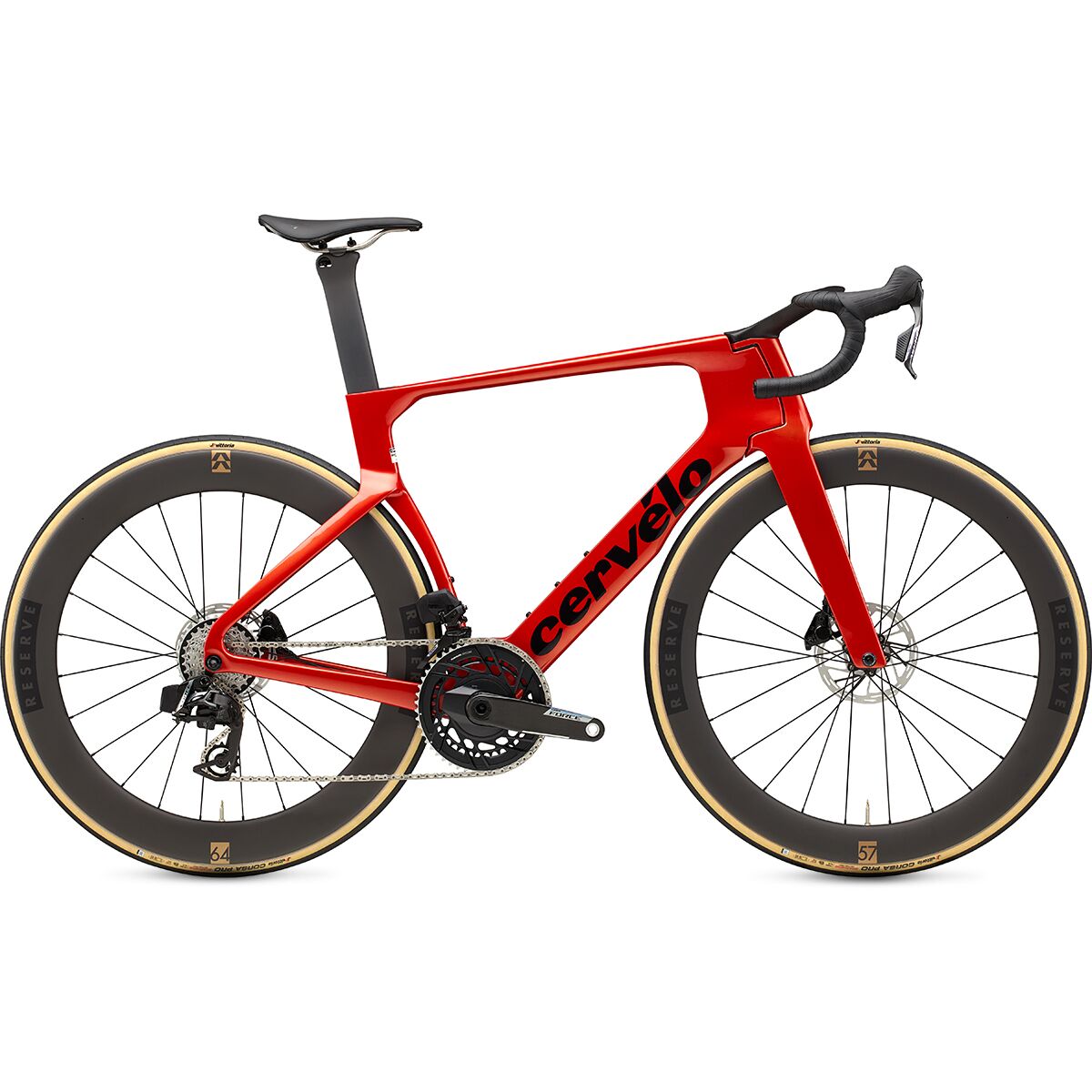 Image of Cervelo S5 Force AXS Road Bike Carnelian, 58cm