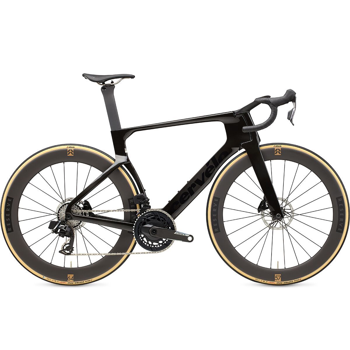 Image of Cervelo S5 Force AXS Road Bike Five Black, 51cm