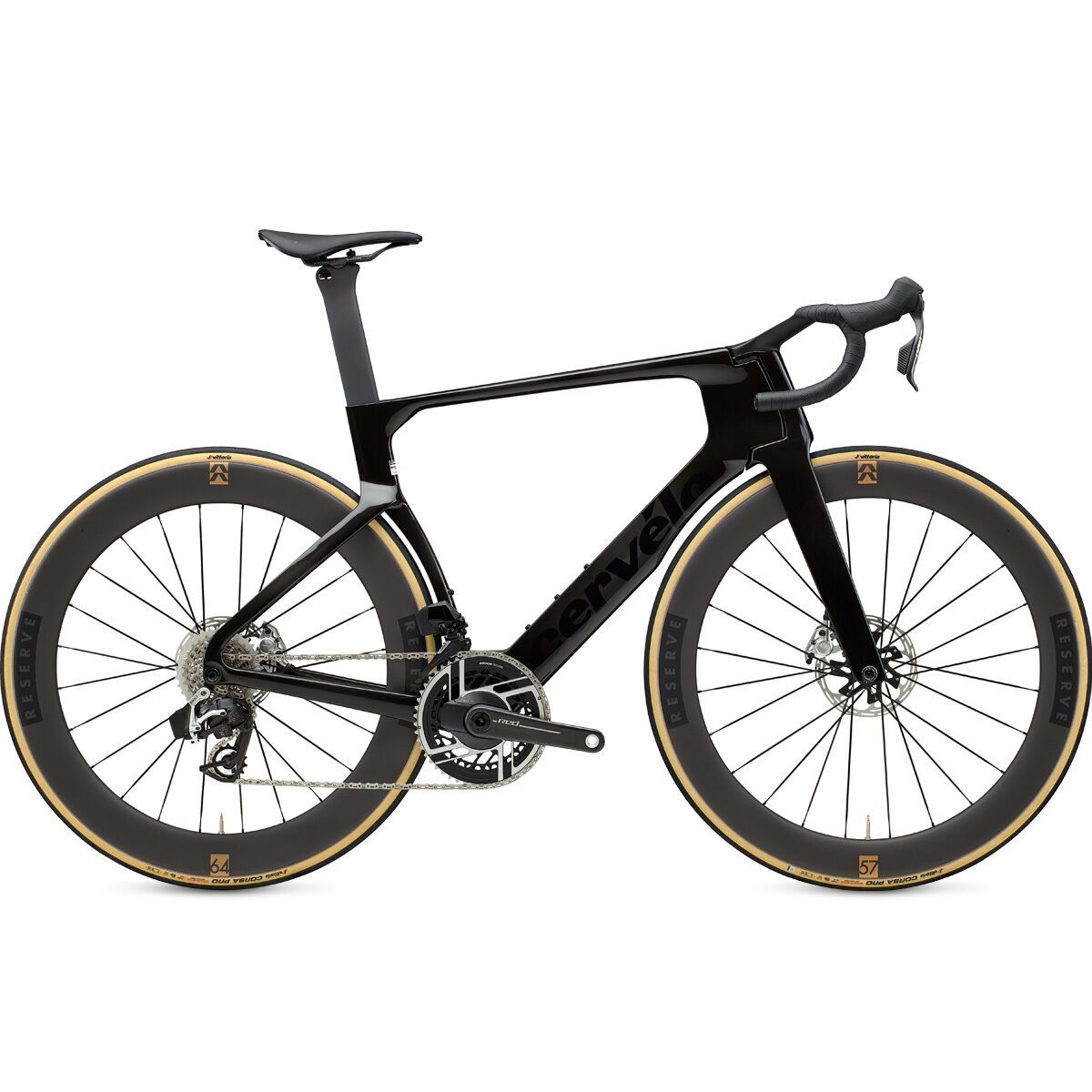 Image of Cervelo S5 Red AXS Road Bike Five Black, 54cm