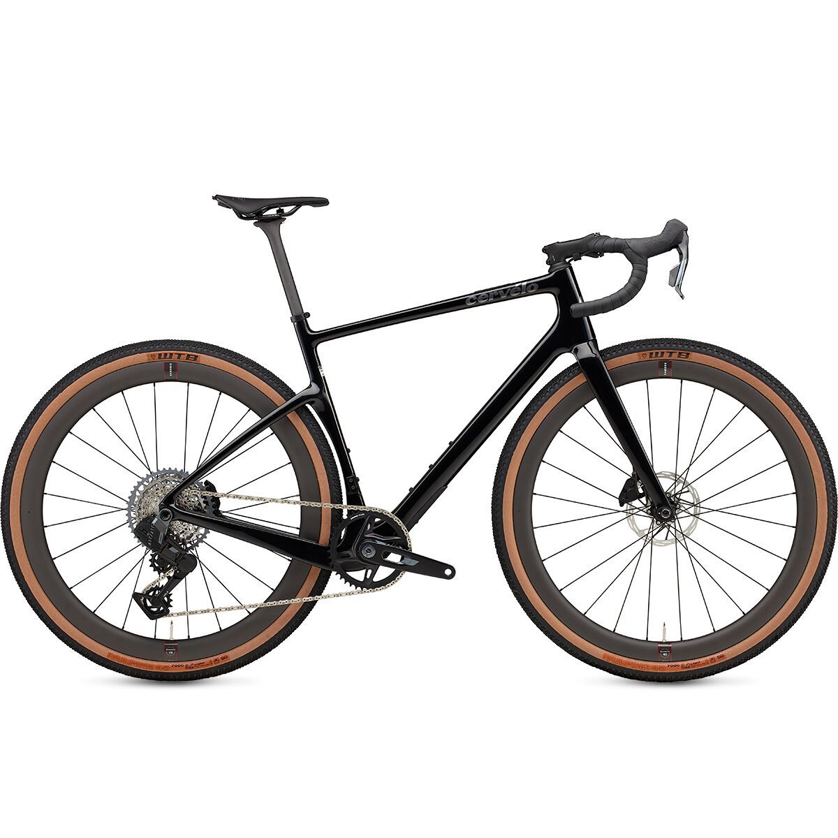 Image of Cervelo Aspero Rival XPLR AXS Gravel Bike Black/Charcoal, 58