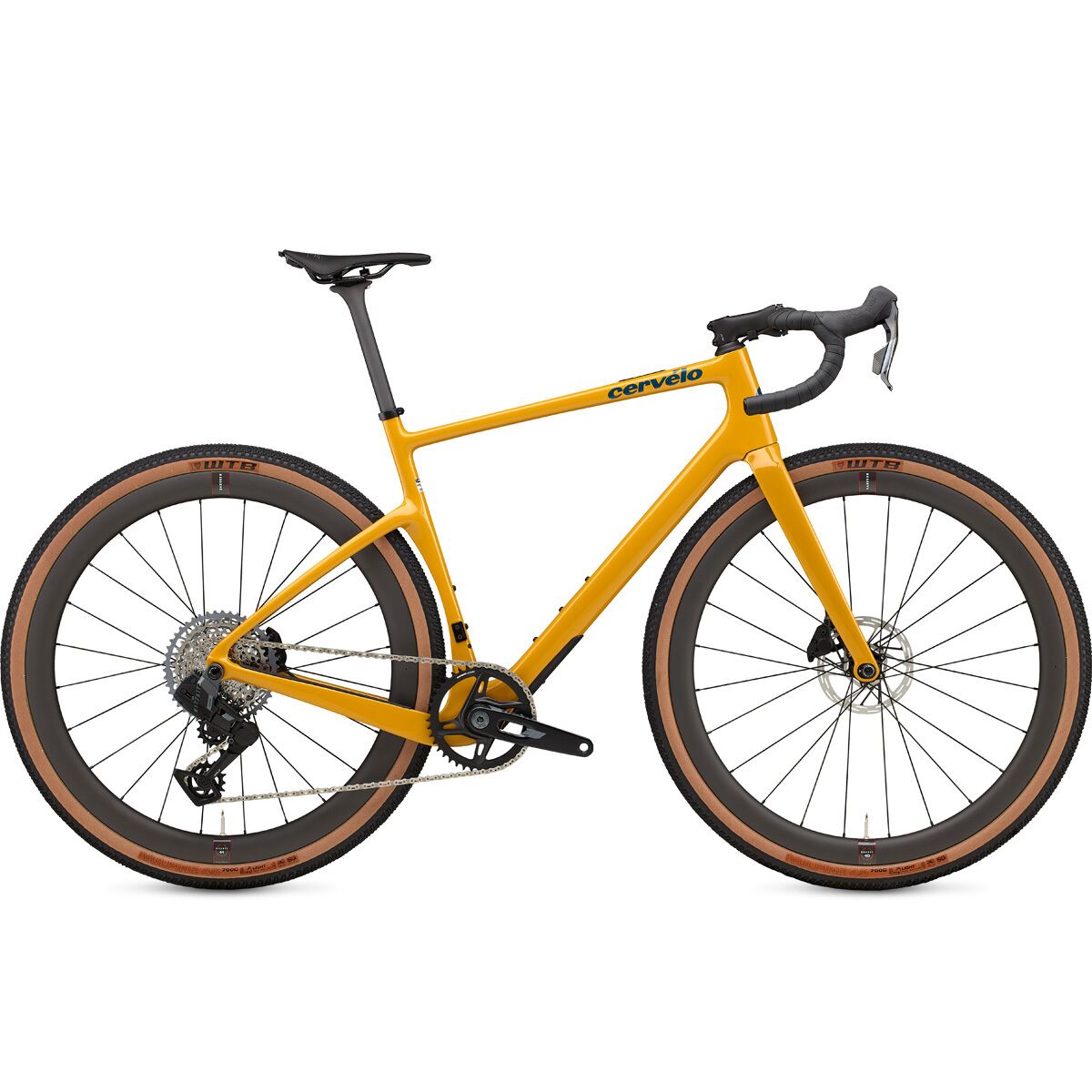 Image of Cervelo Aspero Rival XPLR AXS Gravel Bike Marigold, 58