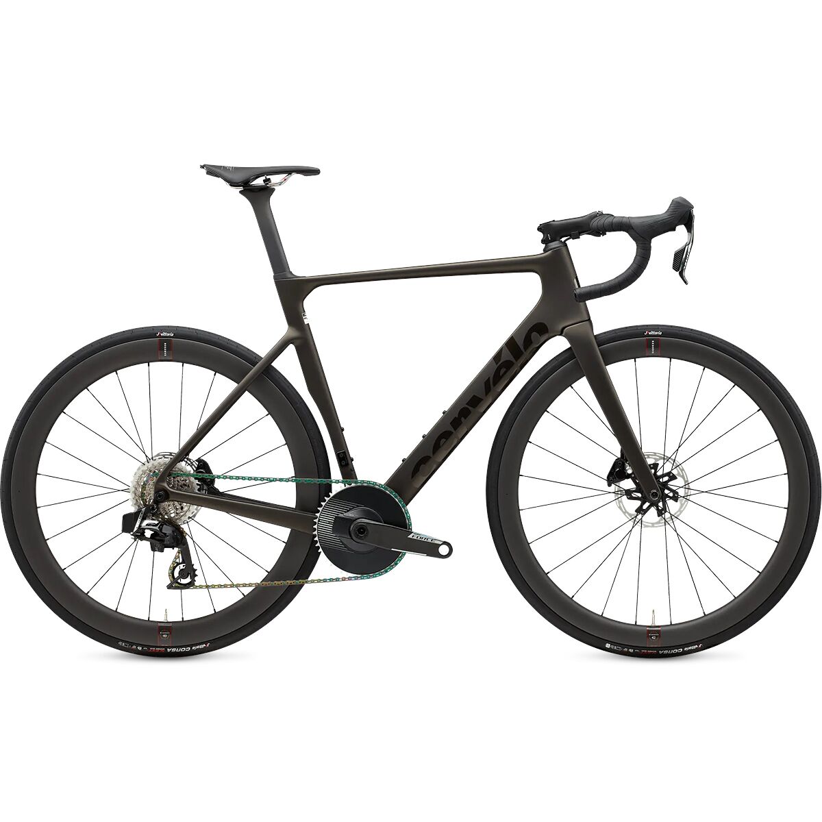Image of Cervelo Soloist Force eTap AXS 1x Road Bike Dark Slate, 58