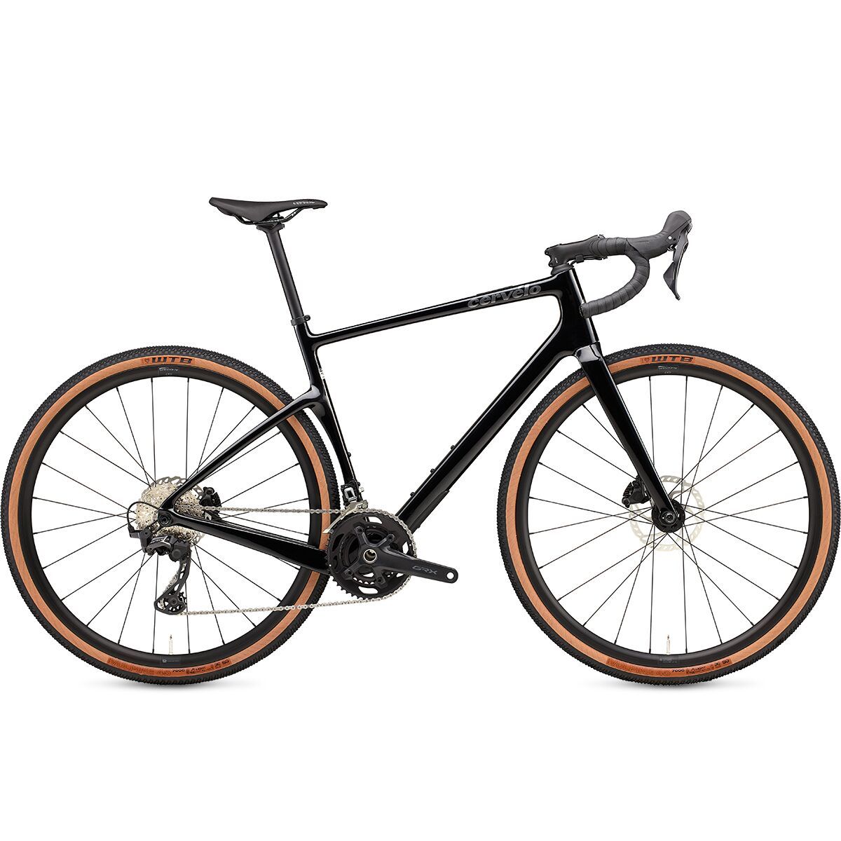 Image of Cervelo Aspero GRX 610 Gravel Bike Black/Charcoal, 54cm
