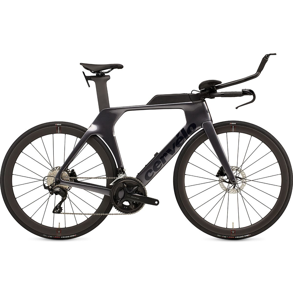 Image of Cervelo P-Series 105 Carbon Wheel Road Bike Basalt, 58cm