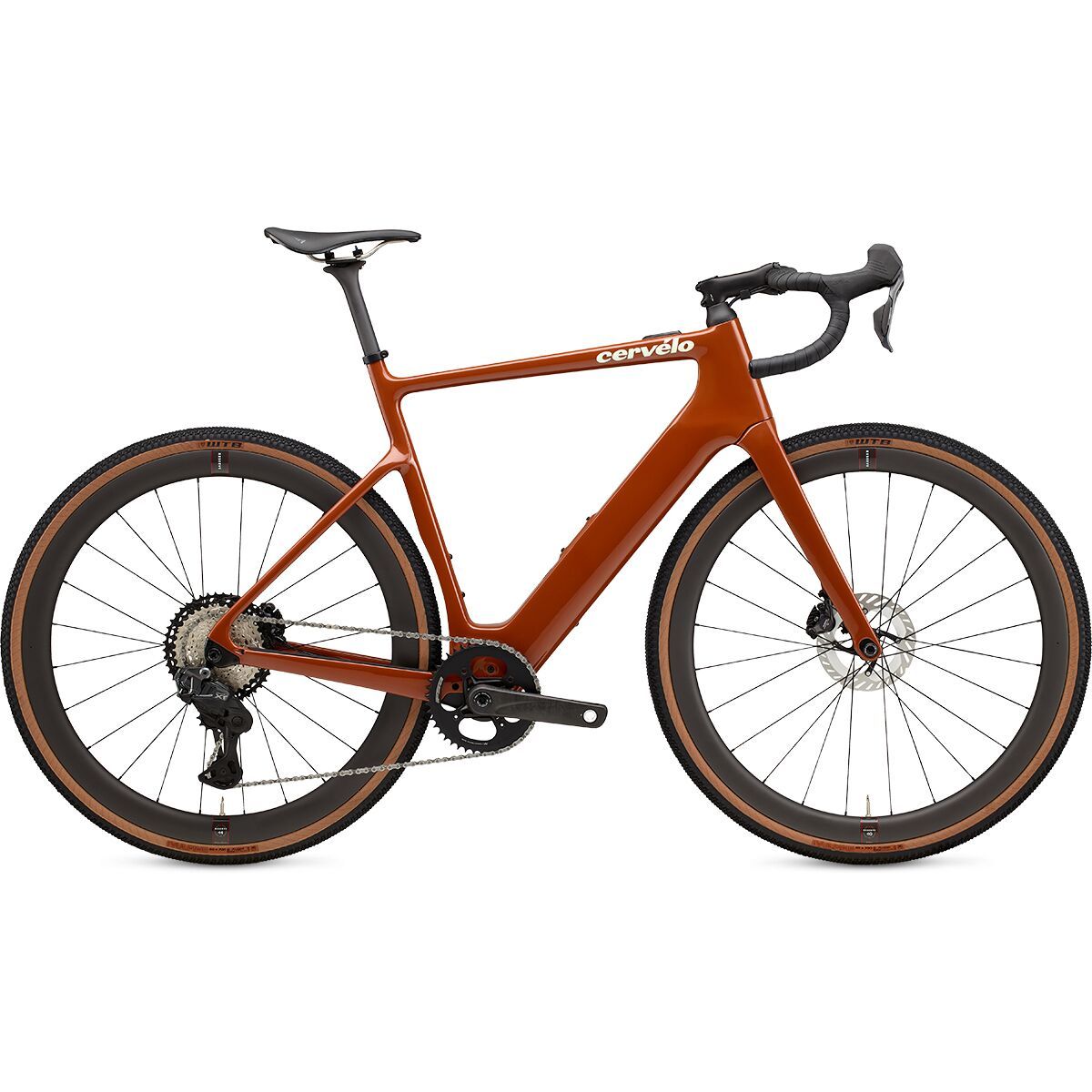 Image of Cervelo Rouvida GRX RX825 Di2 1x Gravel E-Bike Tobacco/Lime, LG