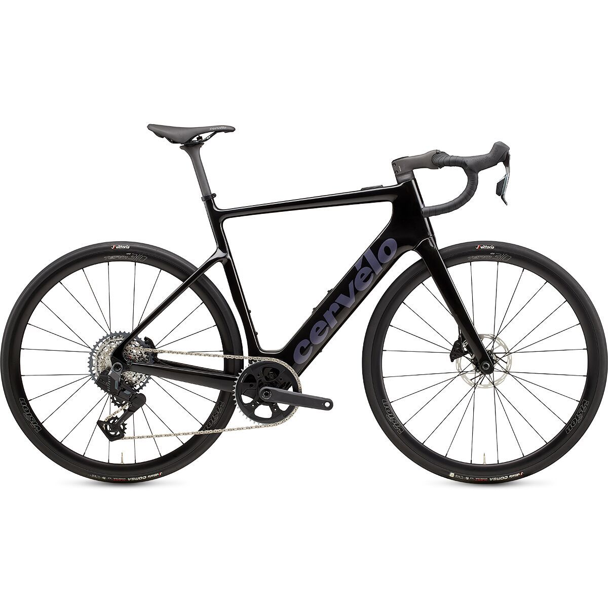 Image of Cervelo Rouvida Rival XPLR AXS Road E-Bike Blackout, MDcm