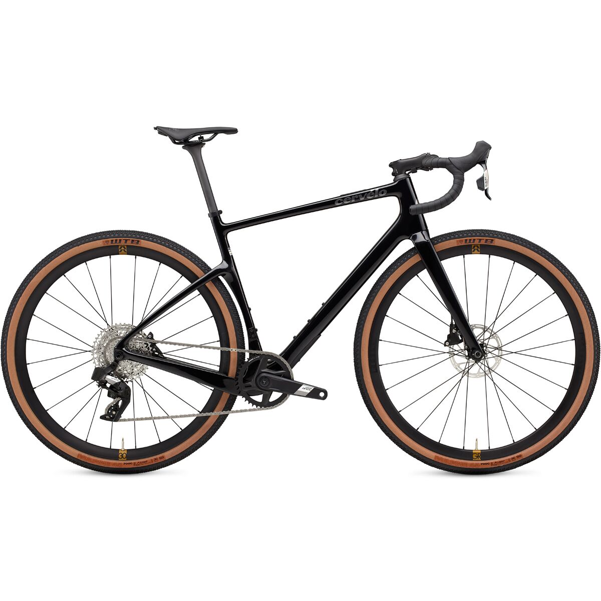 Image of Cervelo Aspero Apex XPLR AXS Gravel Bike Black/Charcoal, 61cm