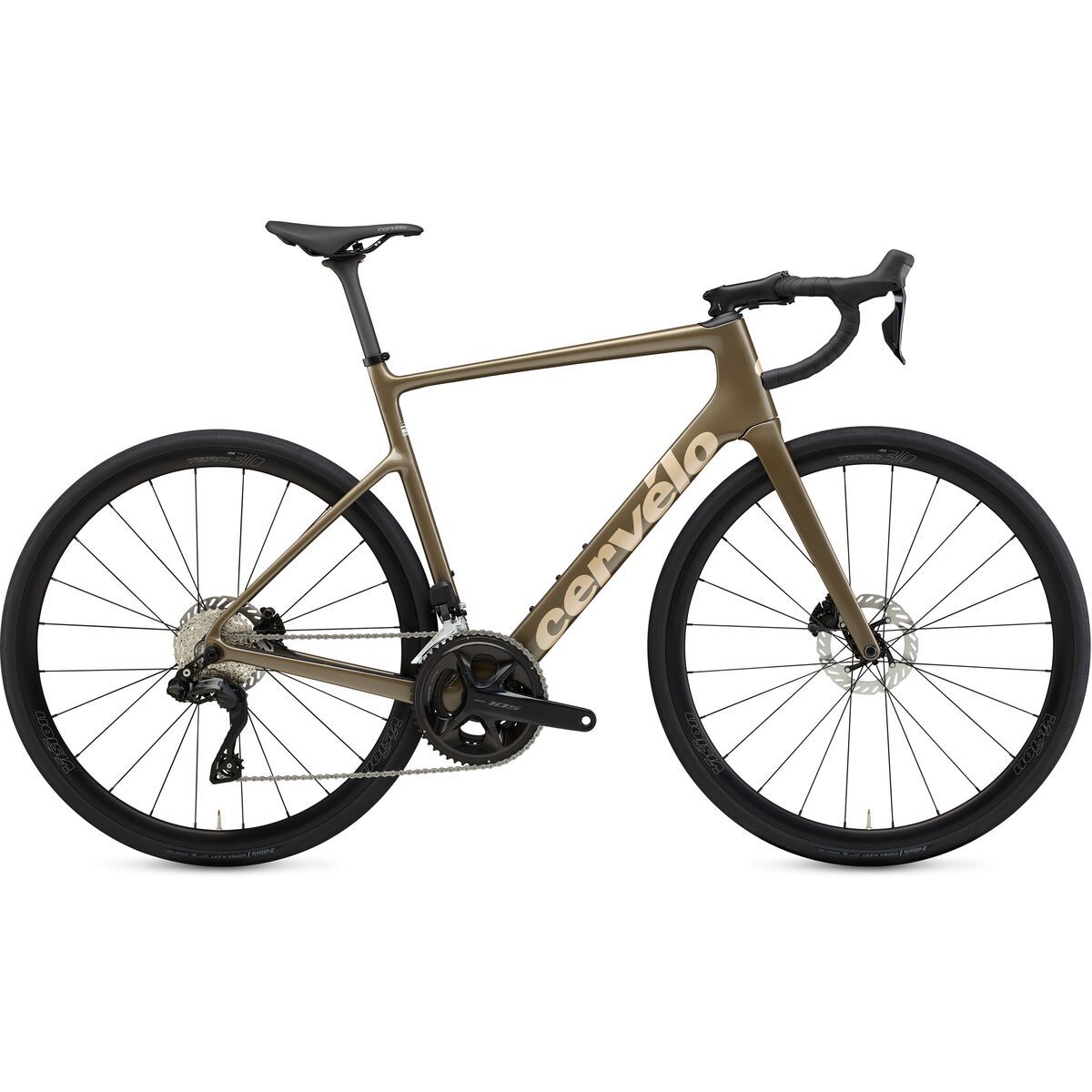 Image of Cervelo Caledonia 105 Di2 Road Bike Mocha, 54