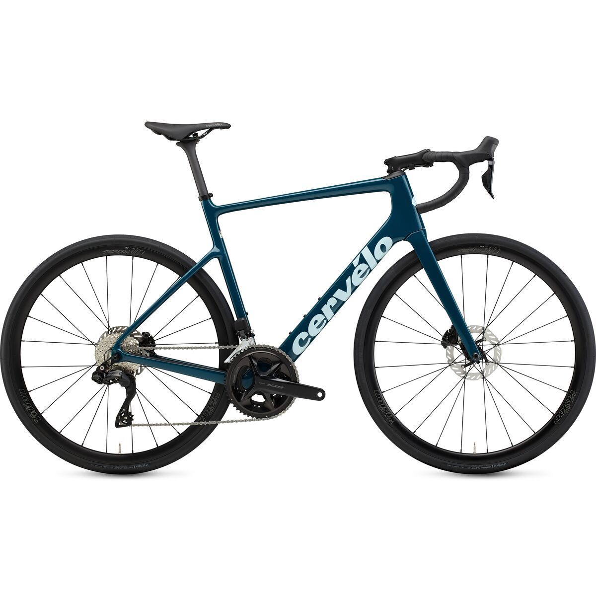 Image of Cervelo Caledonia 105 Di2 Road Bike Nightshift, 58