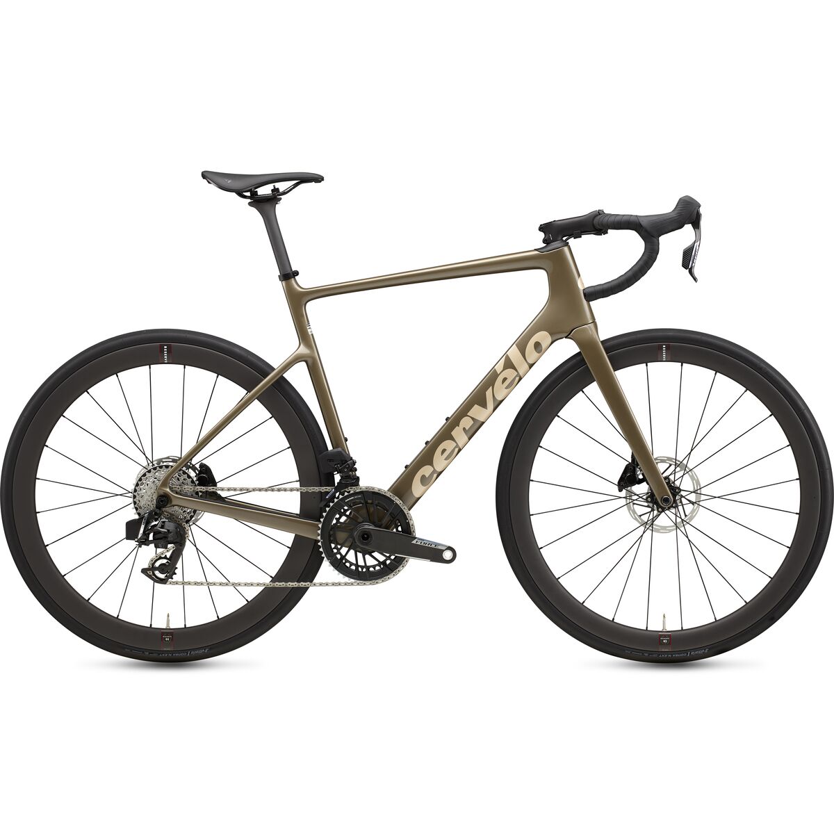 Image of Cervelo Caledonia Force eTap AXS Road Bike Mocha, 58