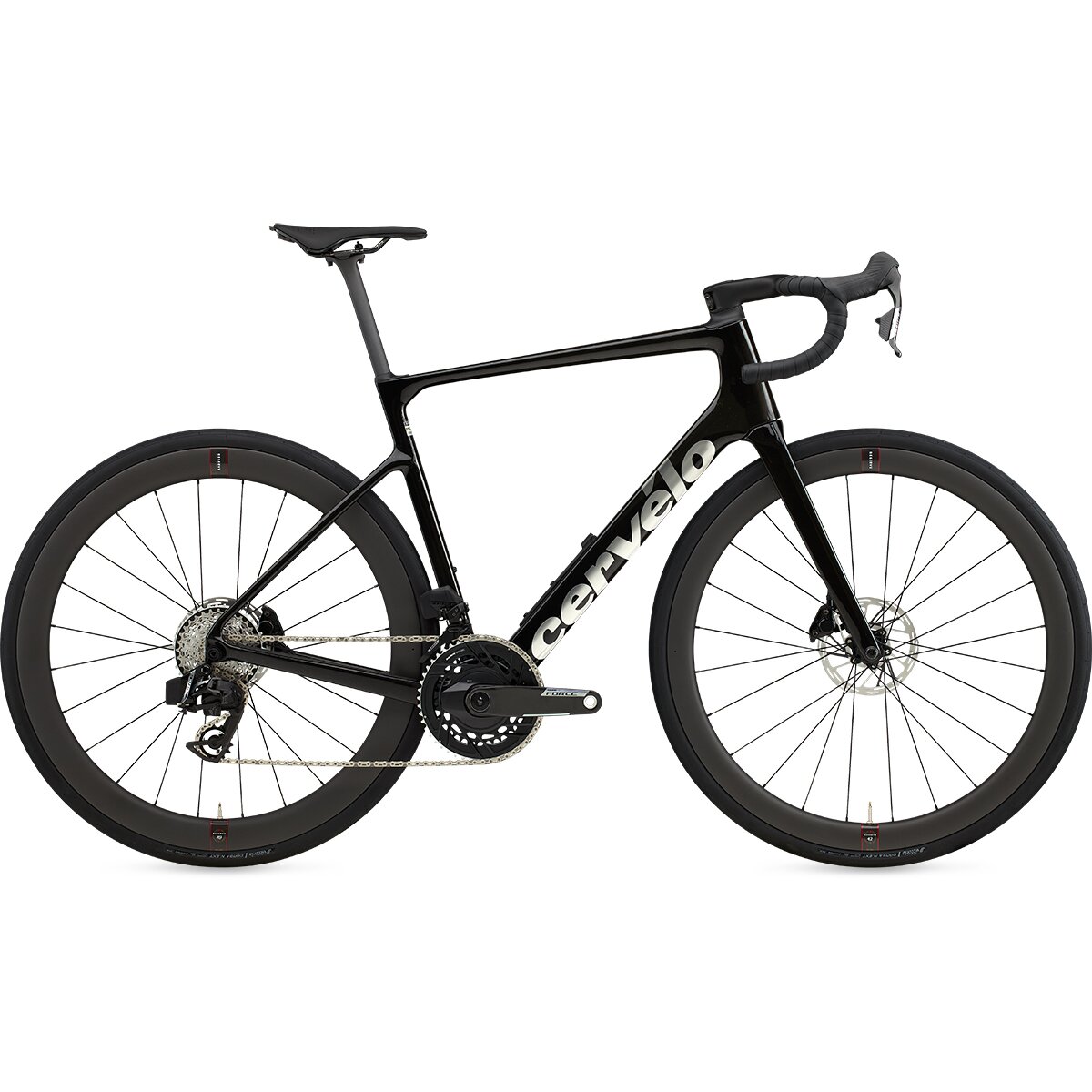 Image of Cervelo Caledonia 5 Force AXS Road Bike Five Black, 54